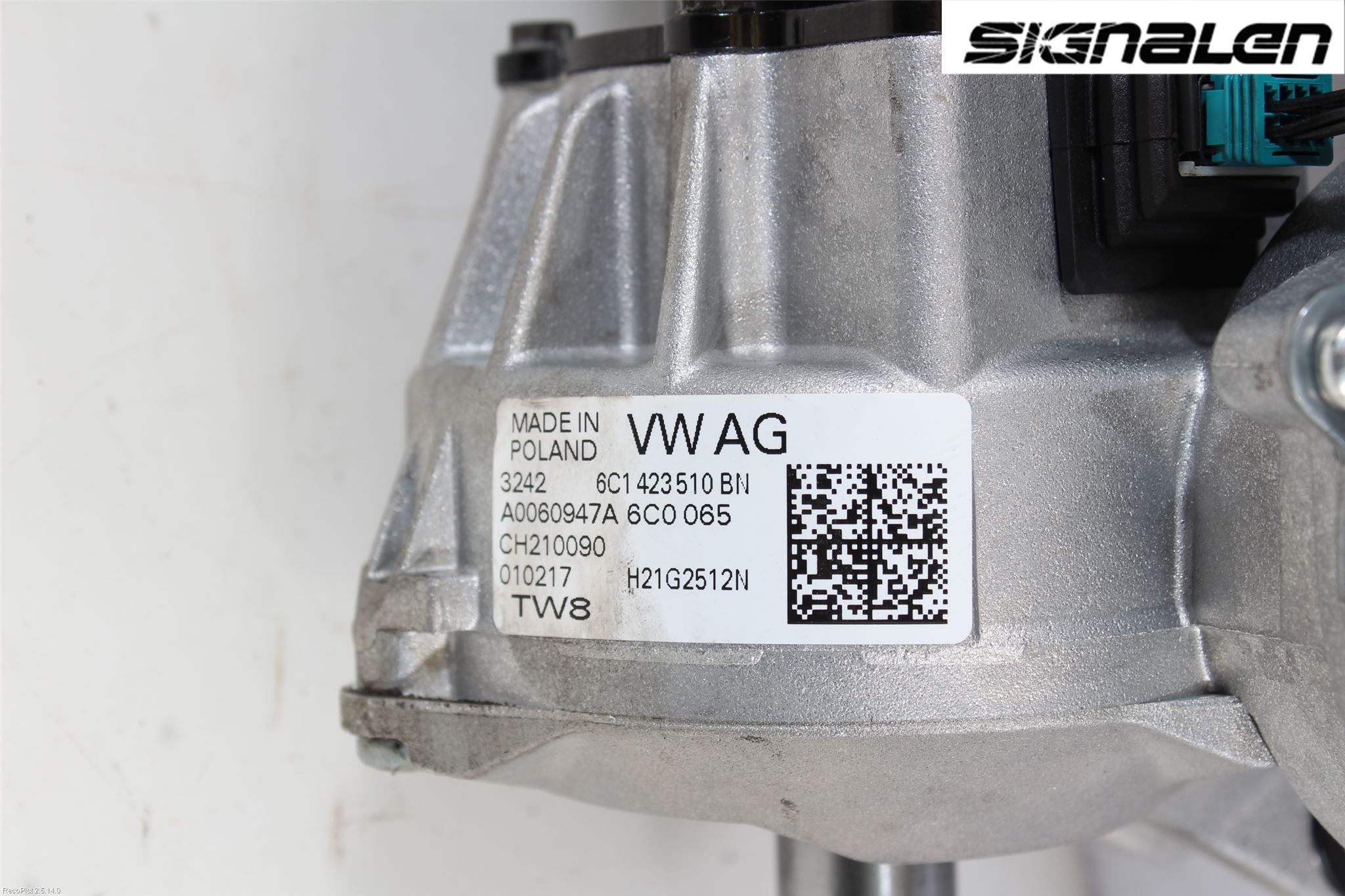 Skoda FABIA 07-14 Rattakselaggregat Innebygd Servo