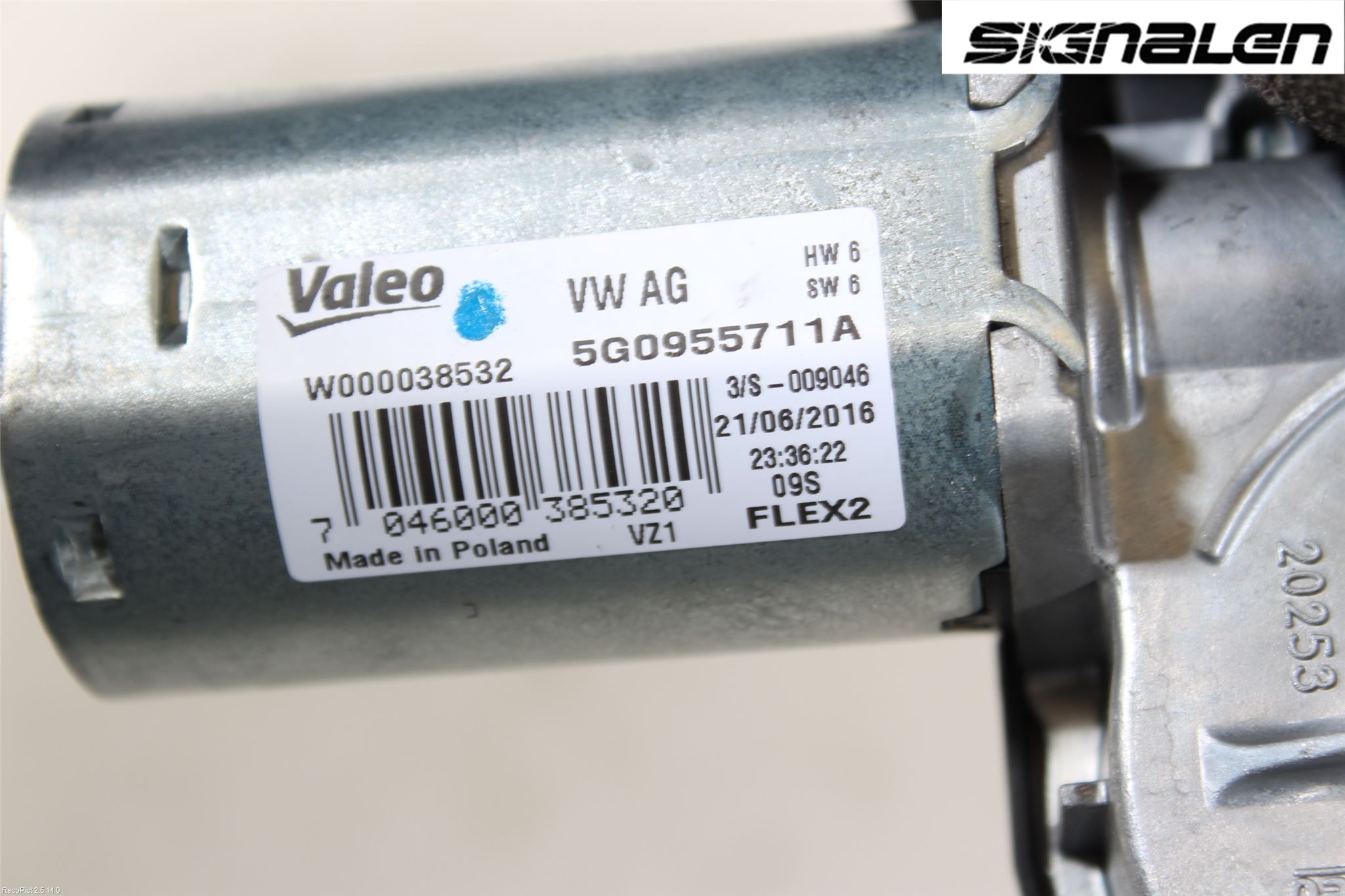 Volkswagen VW GOLF / E-GOLF VII 13-20 Viskermotor Bakluke