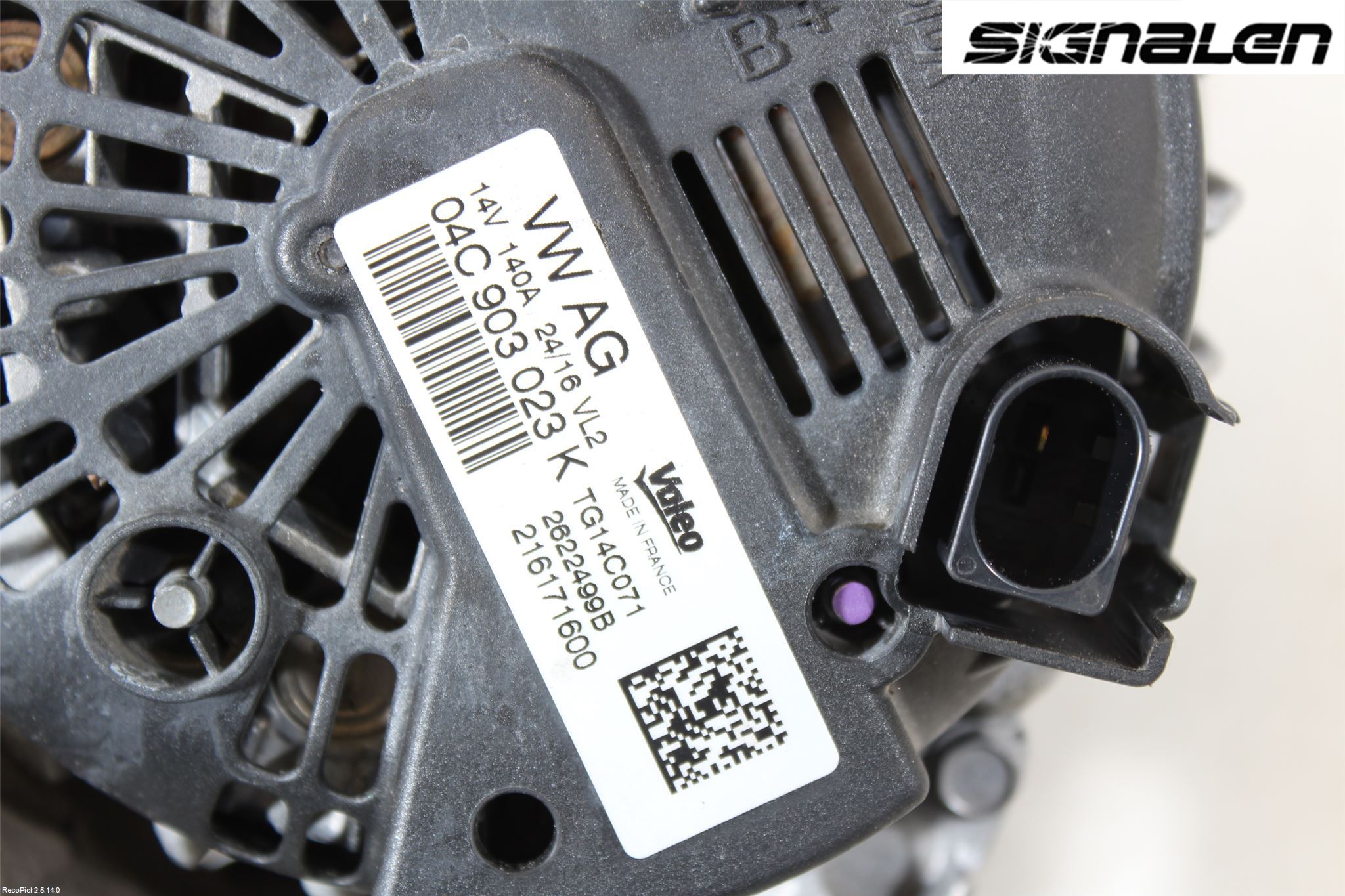 Volkswagen VW GOLF / E-GOLF VII 13-20 Dynamo