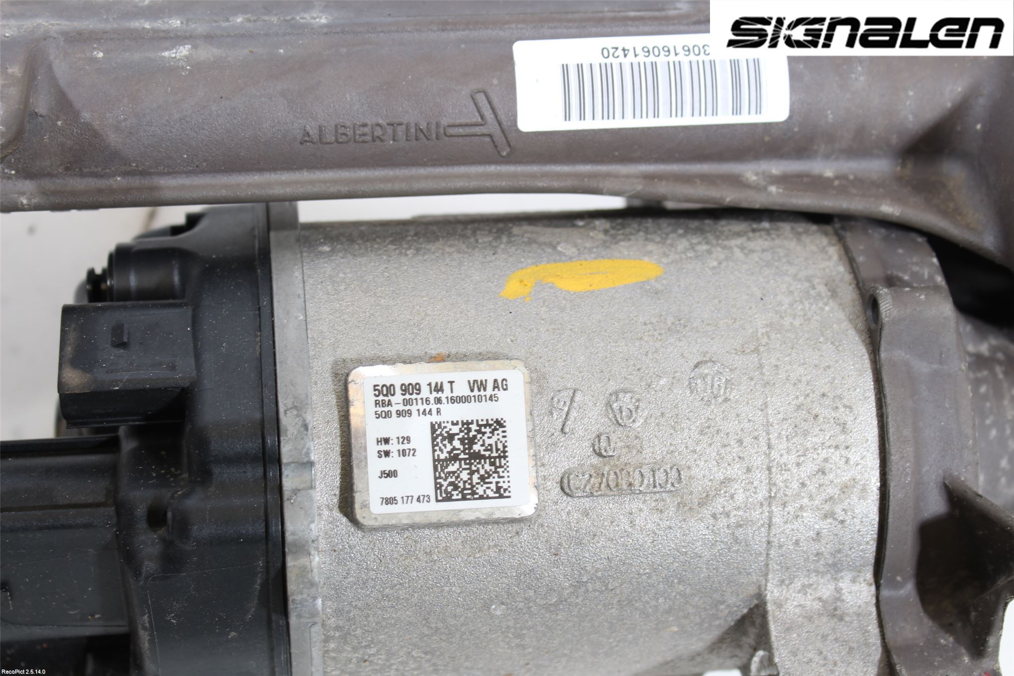 Volkswagen VW GOLF / E-GOLF VII 13-20 Styrväxel/Snäcka Elektrisk