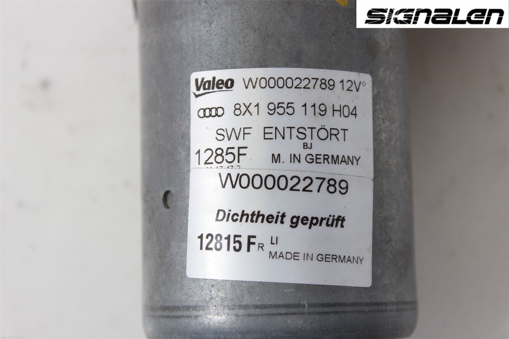 Audi A1/S1 11-18 Viskermotor Frontrute