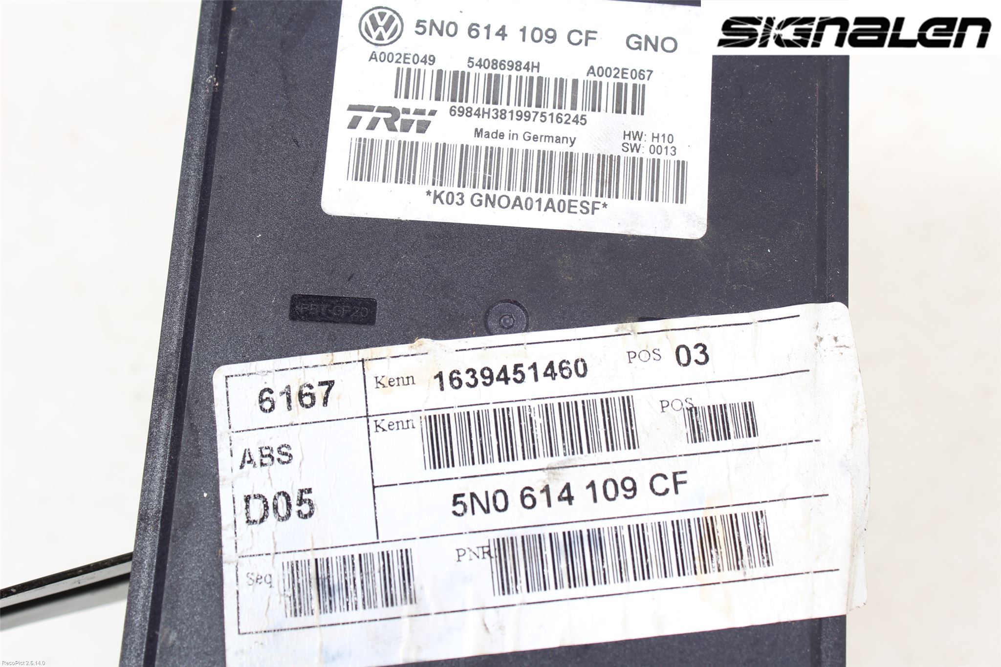 Seat ALHAMBRA 11- Abs Hydraulikkaggregat