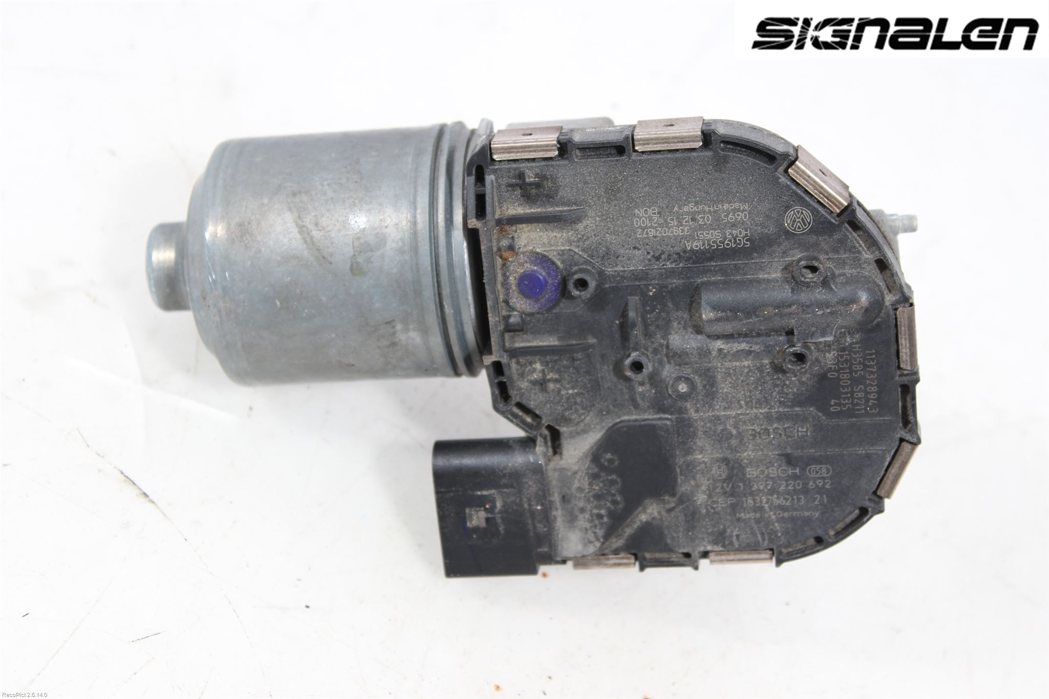 Volkswagen VW GOLF / E-GOLF VII 13-20 Viskermotor Frontrute