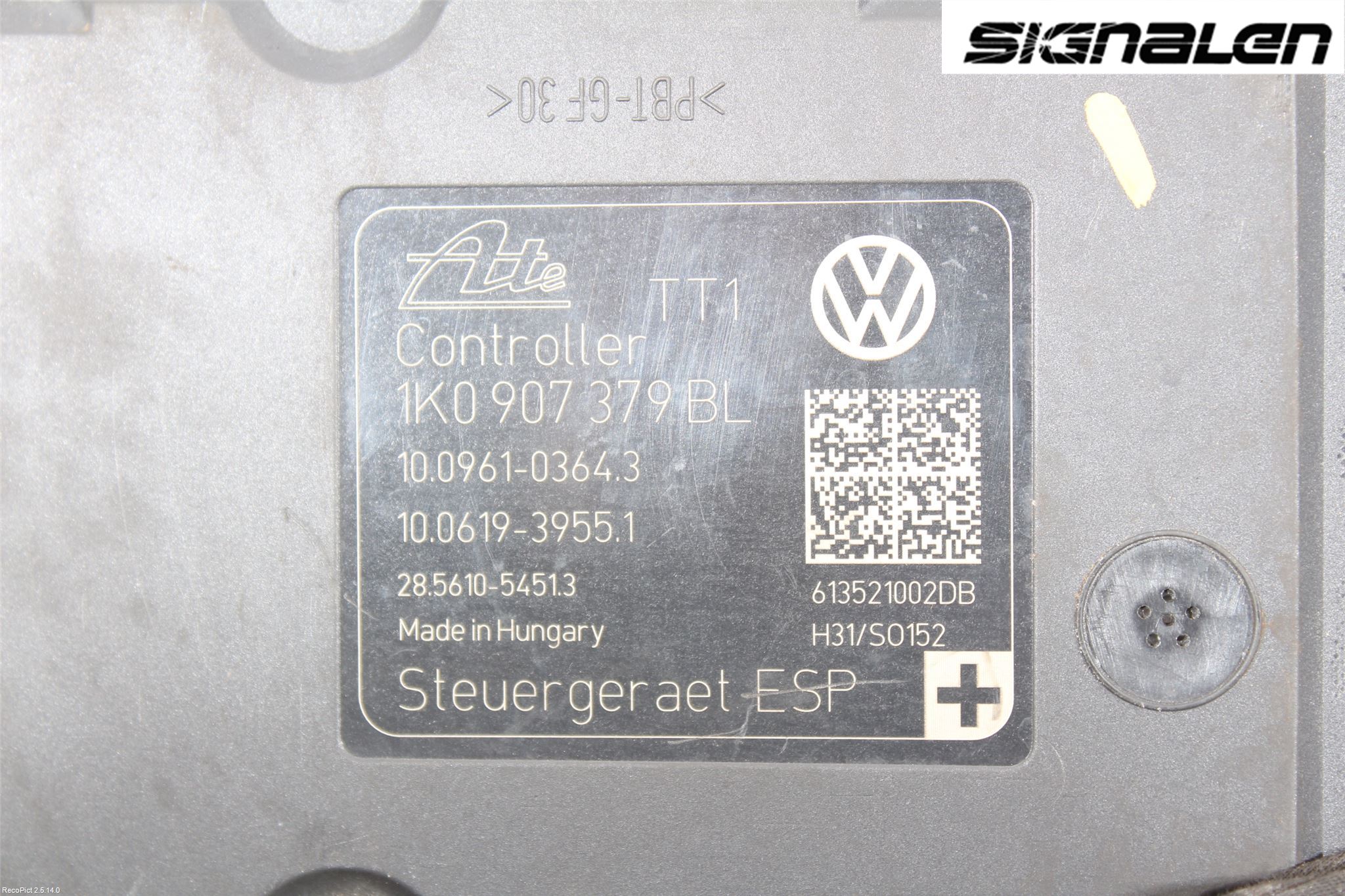 Volkswagen VW TOURAN 10-15 Abs Hydraulikkaggregat
