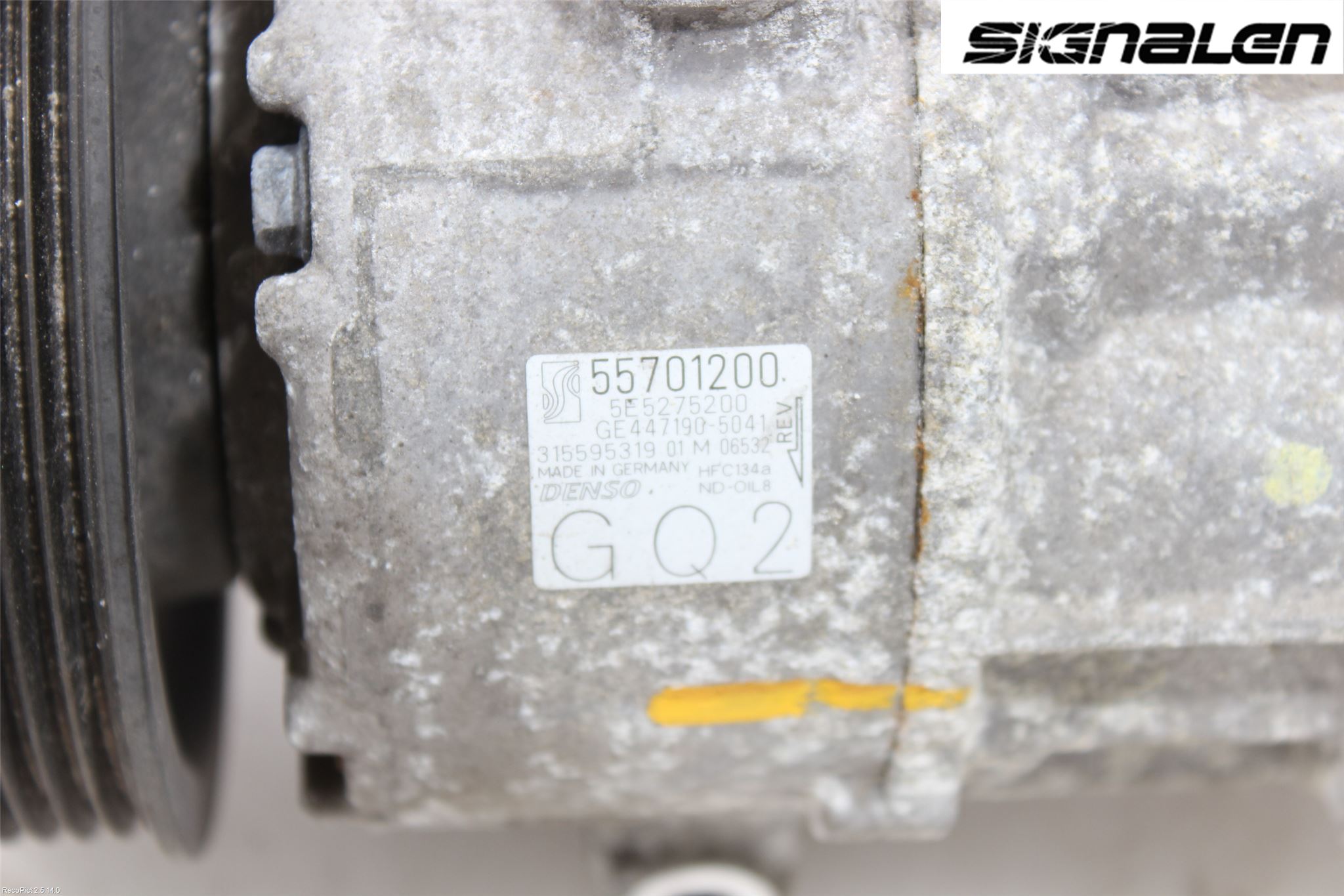 Opel CORSA D 07-14 Varme Ac Kompressor