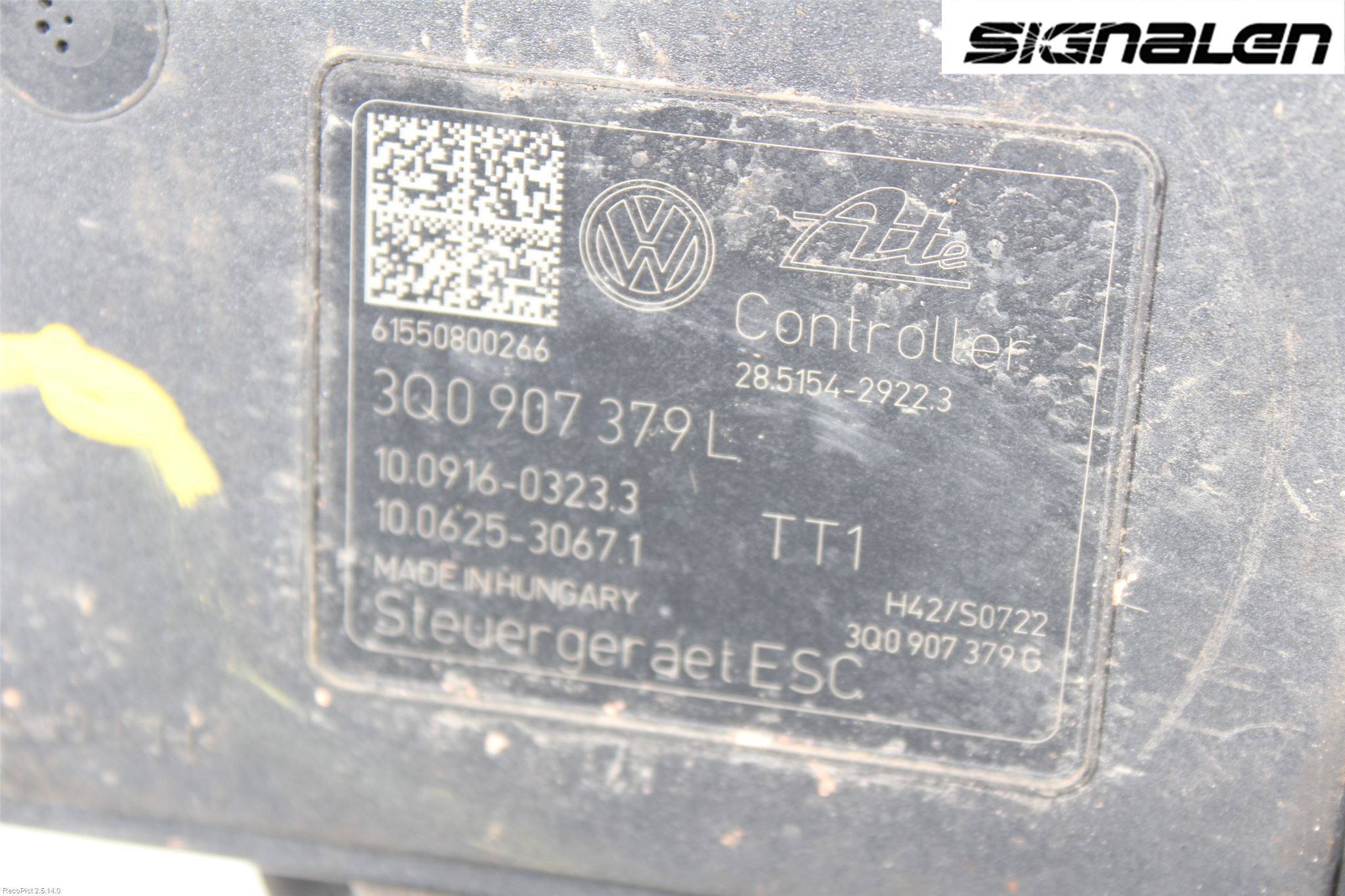 Volkswagen VW GOLF / E-GOLF VII 13-20 Abs Hydraulikkaggregat