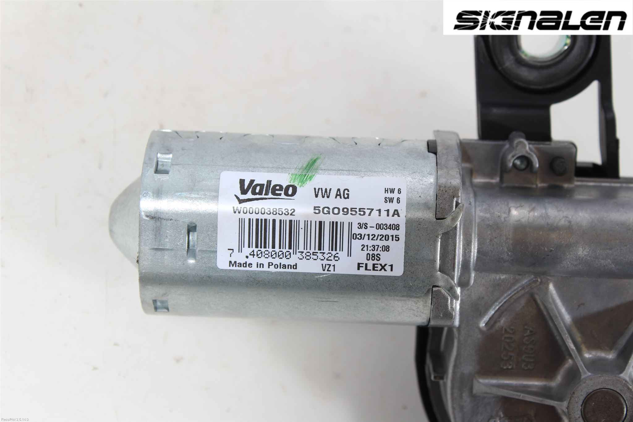 Volkswagen VW GOLF / E-GOLF VII 13-20 Viskermotor Bakluke