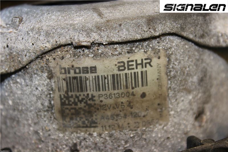 Opel INSIGNIA 09-16 Kjølevifte Elektrisk