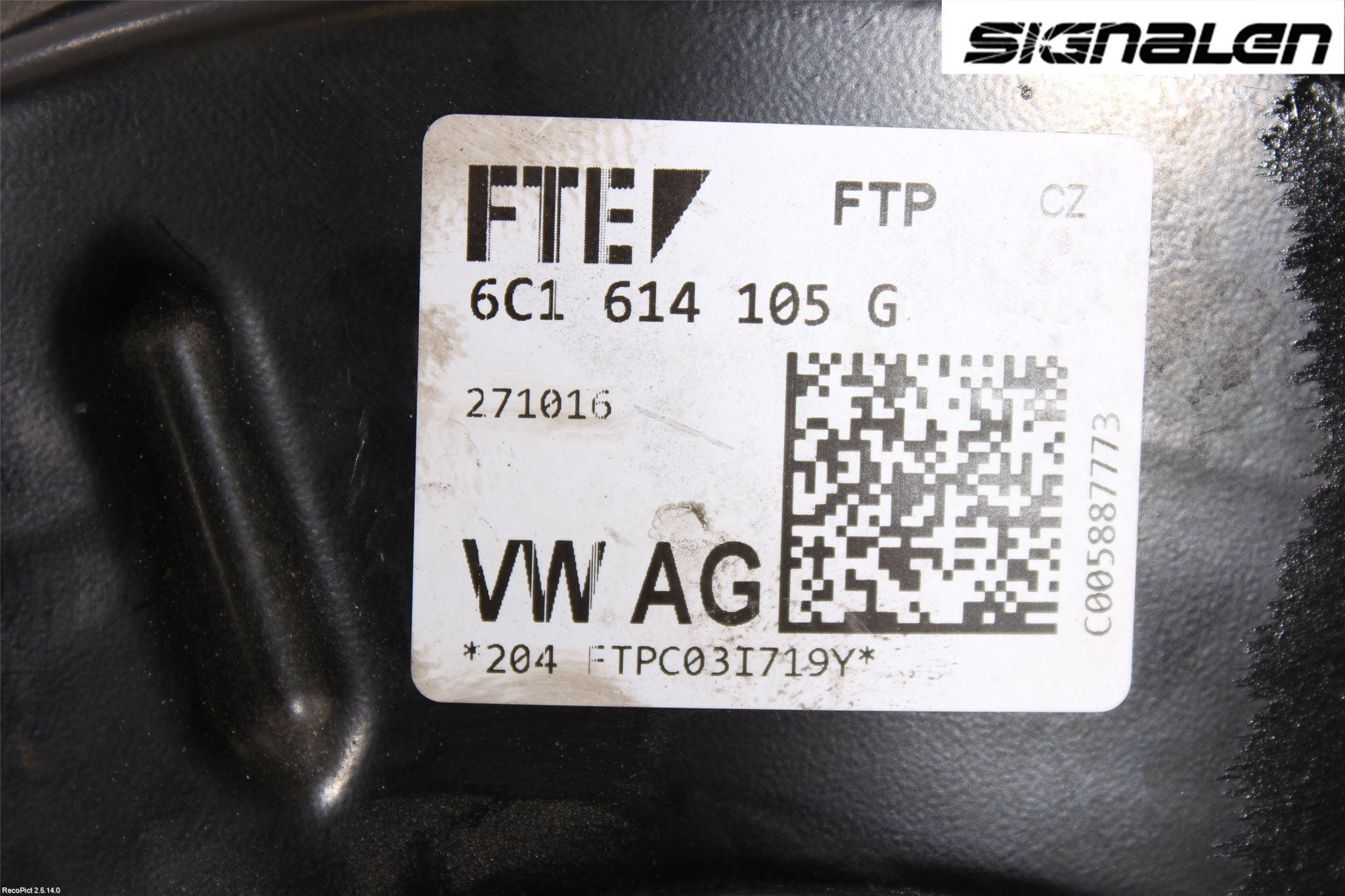 Seat IBIZA V 17-20 Bremseservo
