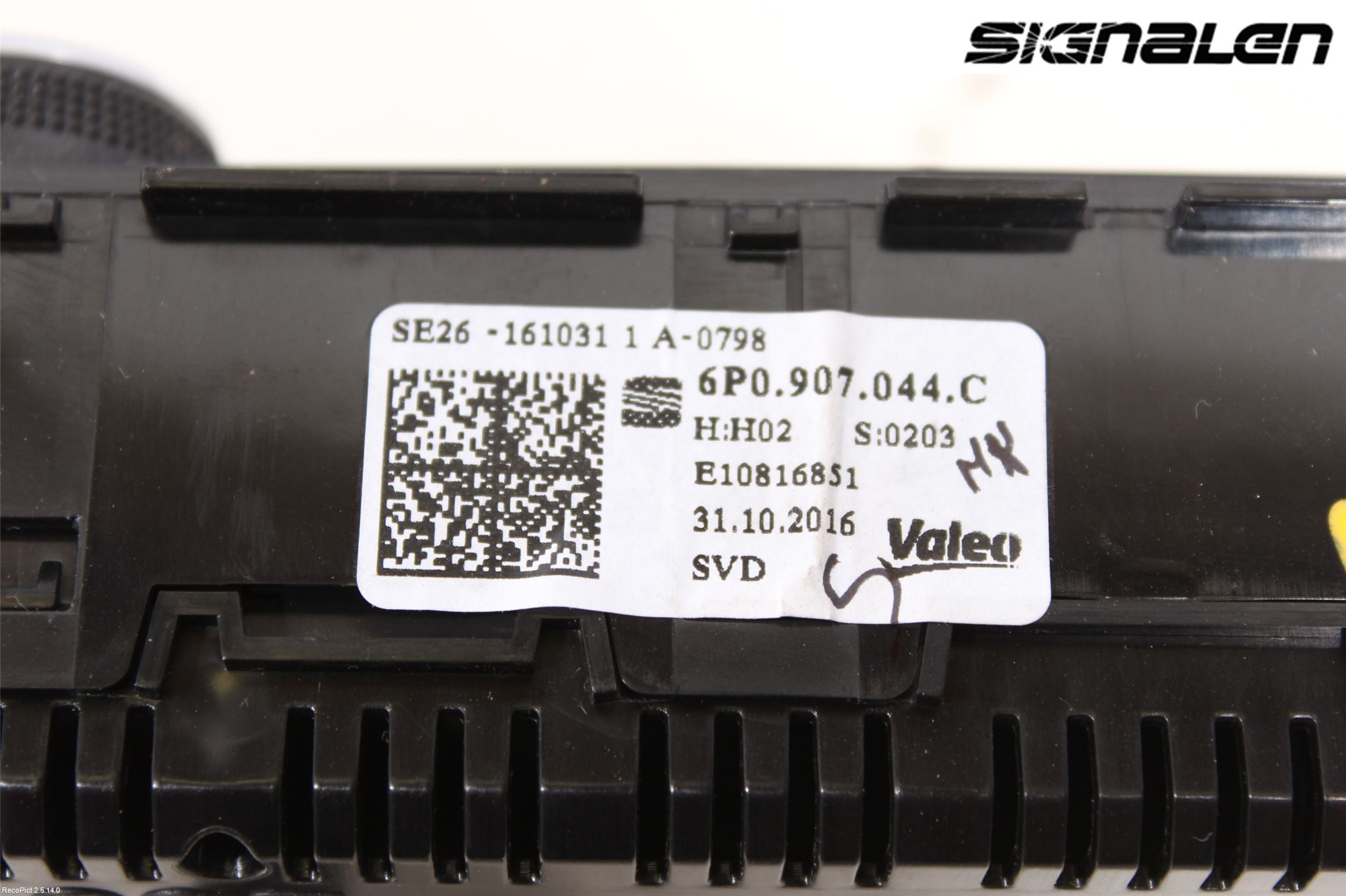 Seat IBIZA V 17-20 Varme Ac Betjening-Display
