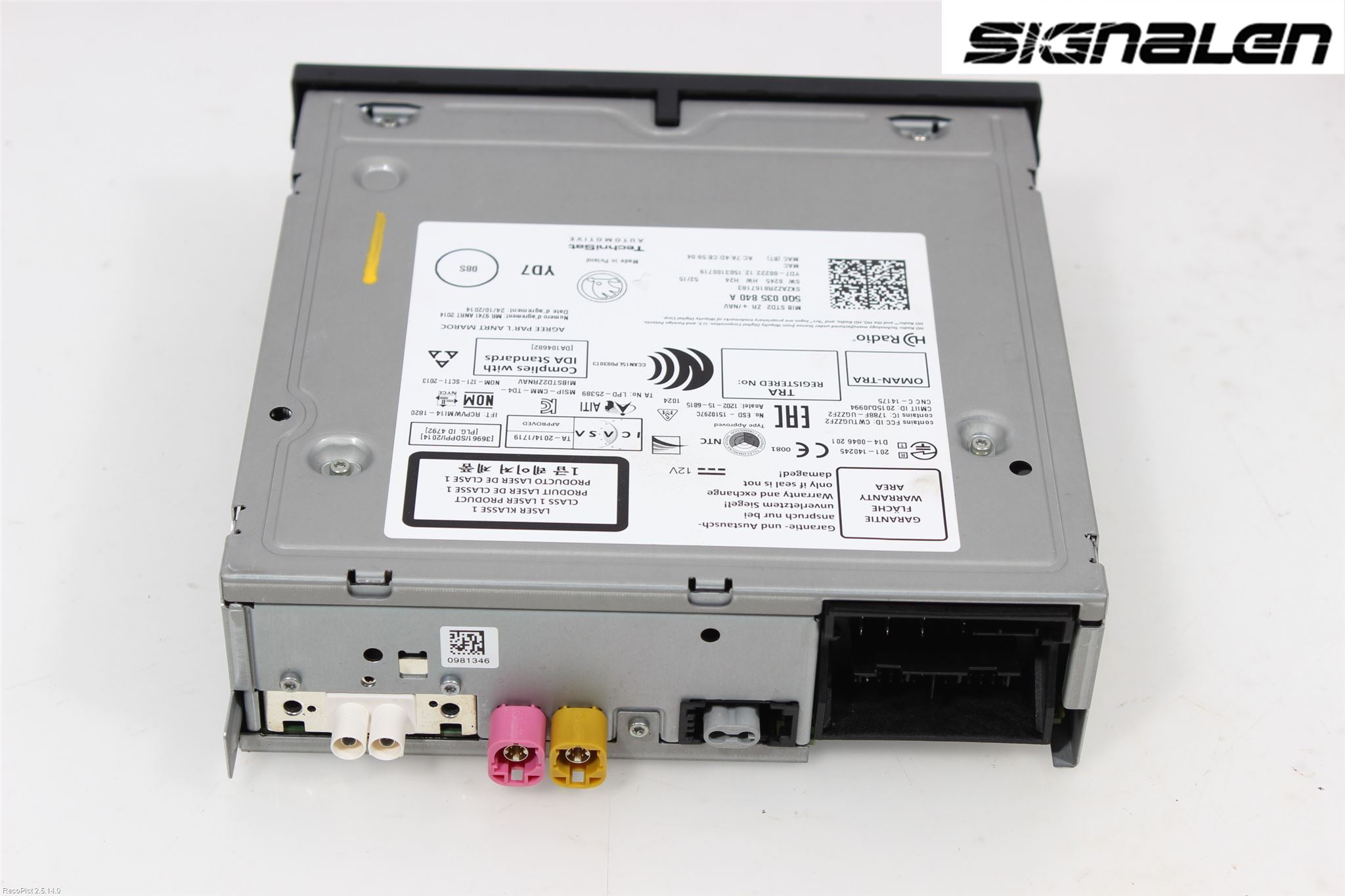 Skoda RAPID Stereo Radio