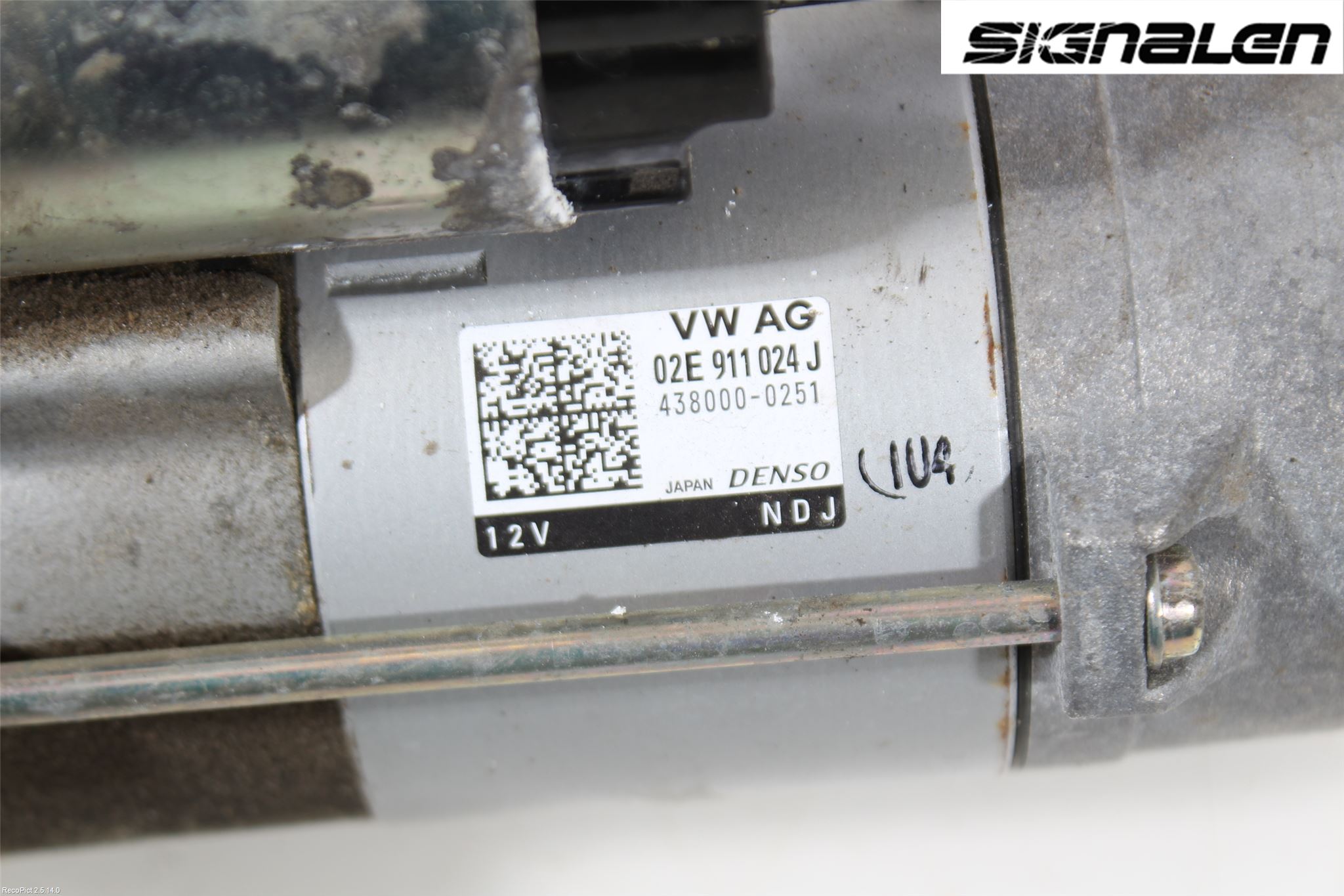 Volkswagen VW PASSAT 15-19 Startmotor Diesel