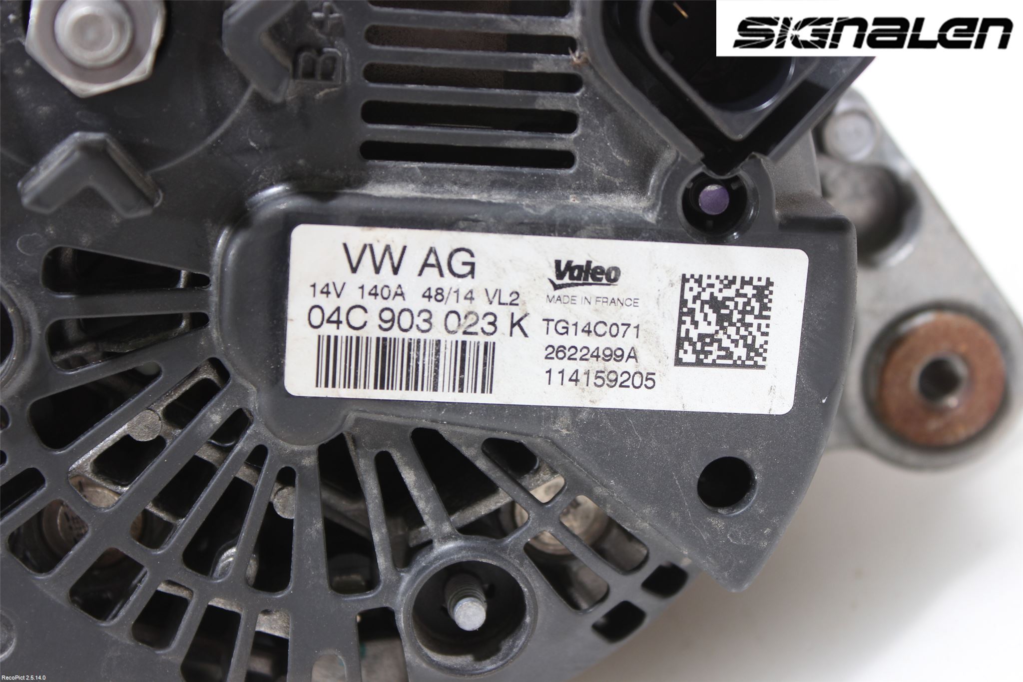 Volkswagen VW GOLF / E-GOLF VII 13-20 Dynamo