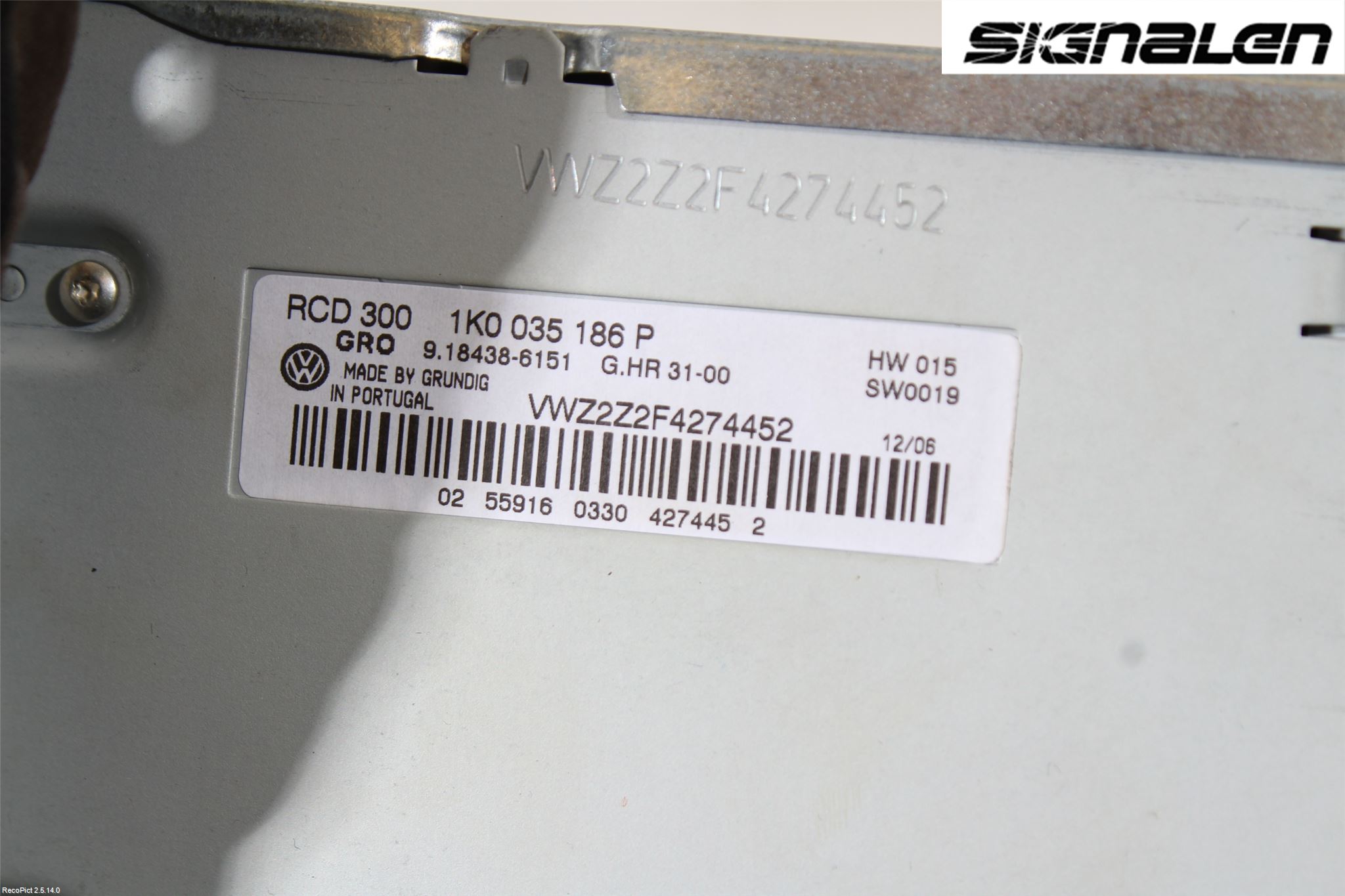 Volkswagen VW PASSAT 05-11 Stereo Radio