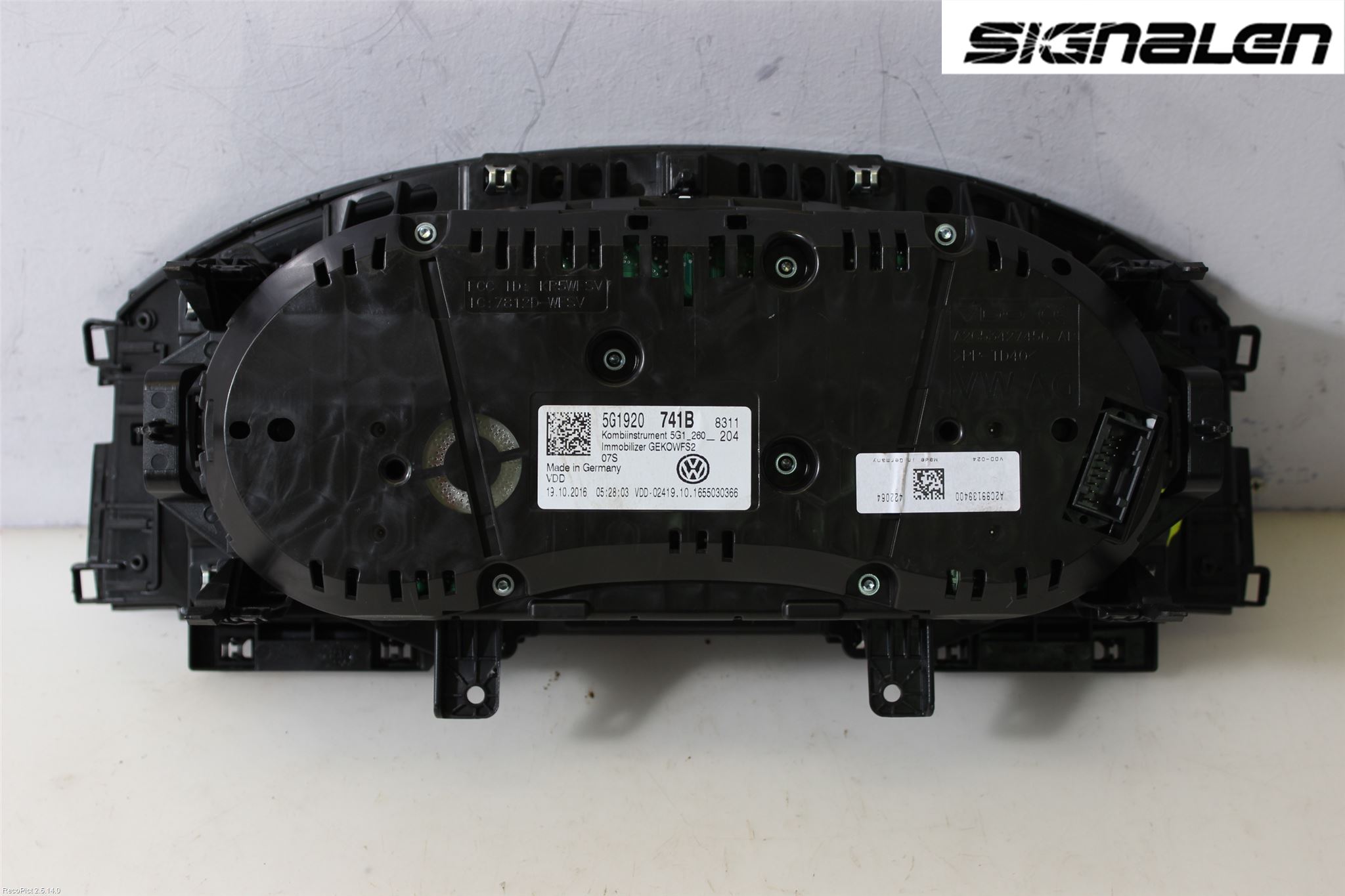 Volkswagen VW GOLF / E-GOLF VII 13-20 Instr Kombinert