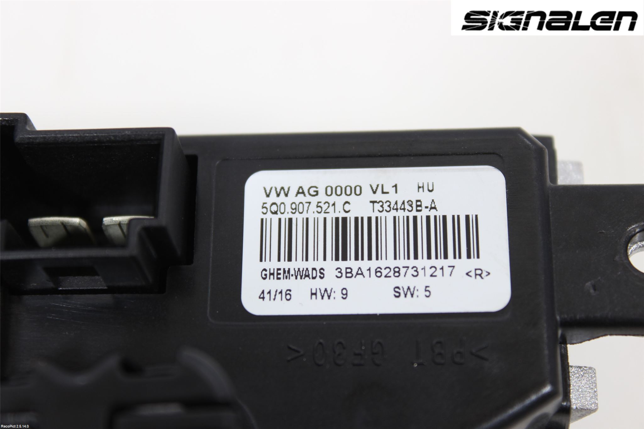 Volkswagen VW GOLF / E-GOLF VII 13-20 Varmeapparat Viftemotstand