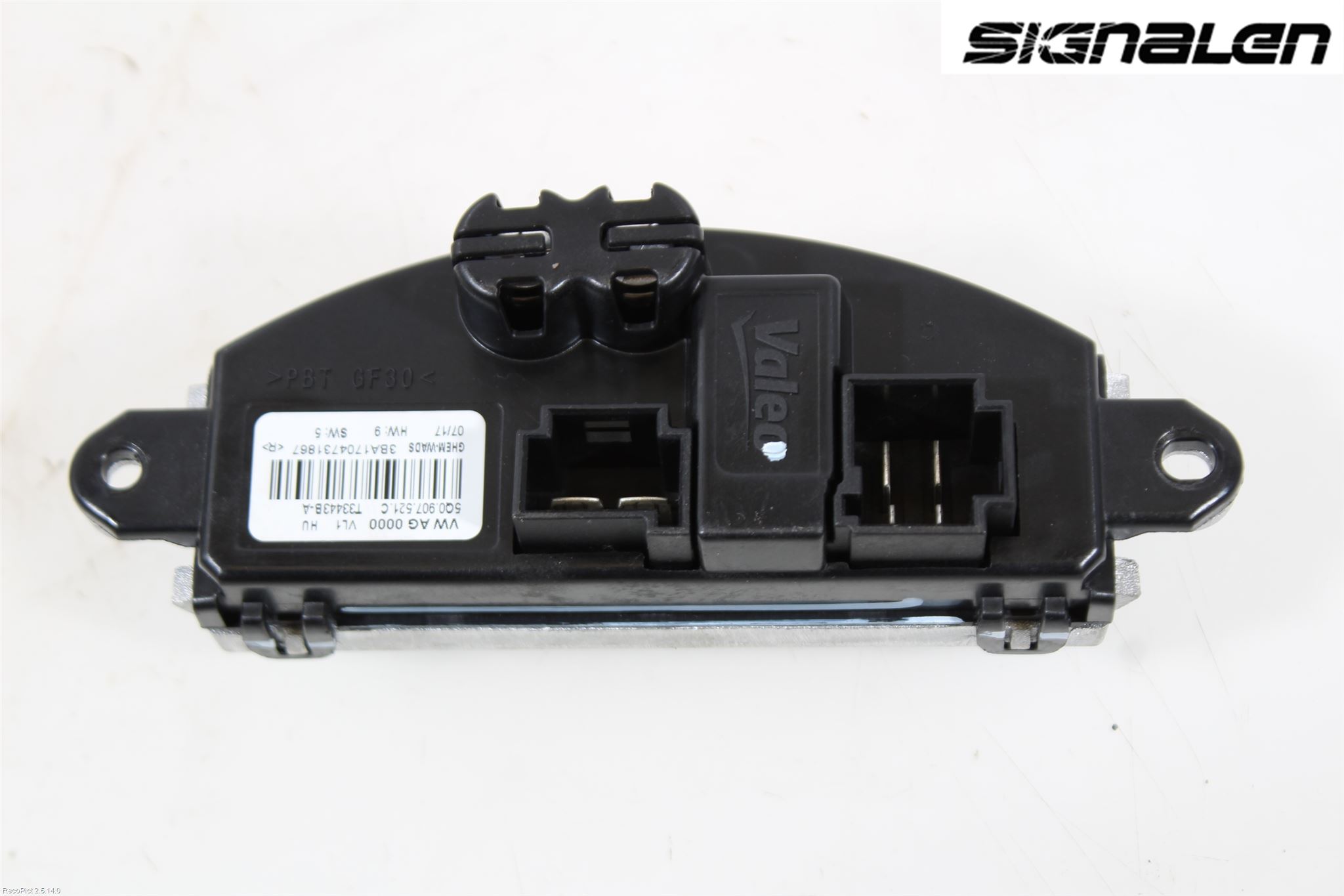 Volkswagen VW GOLF / E-GOLF VII 13-20 Varmeapparat Viftemotstand