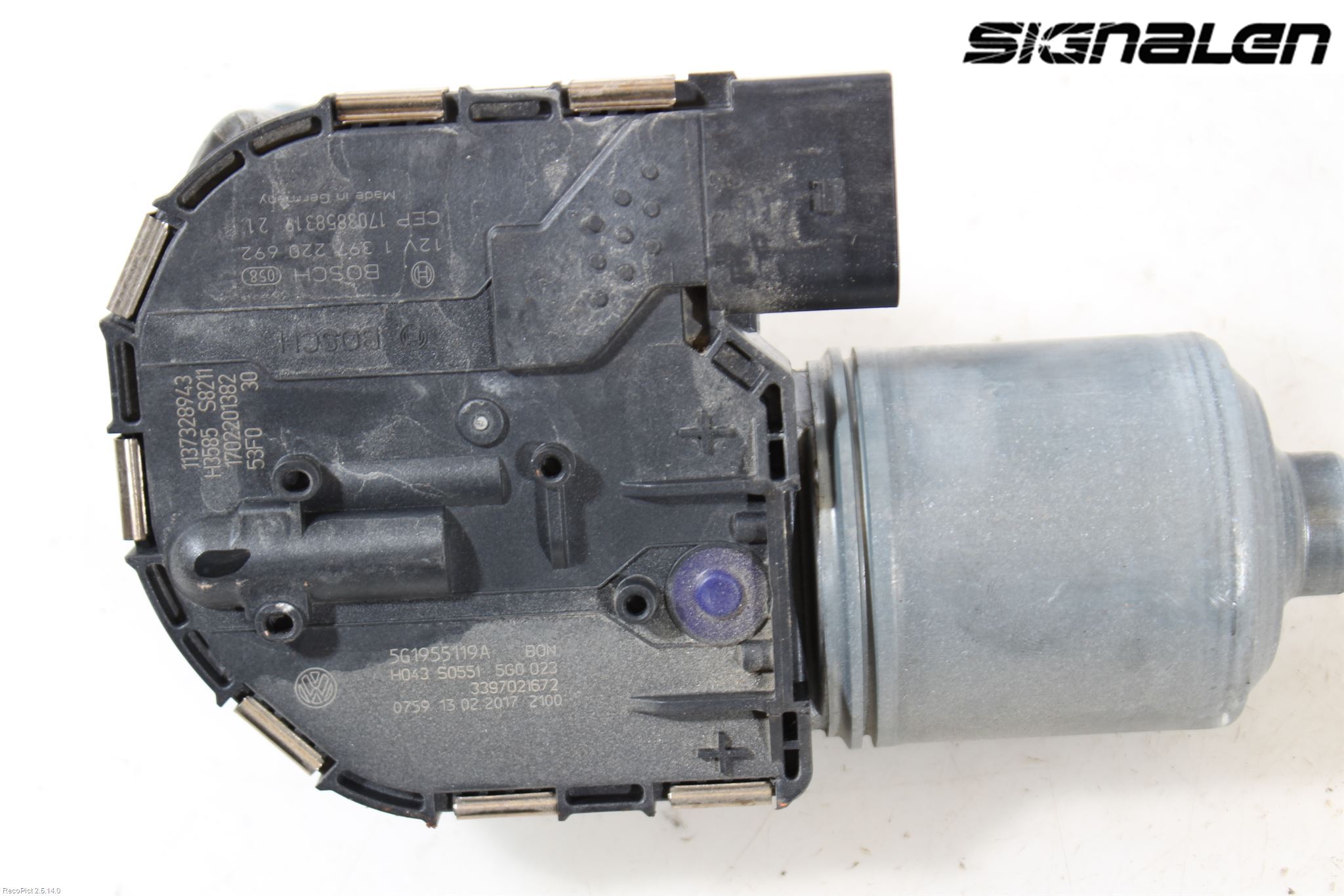 Volkswagen VW GOLF / E-GOLF VII 13-20 Viskermotor Frontrute