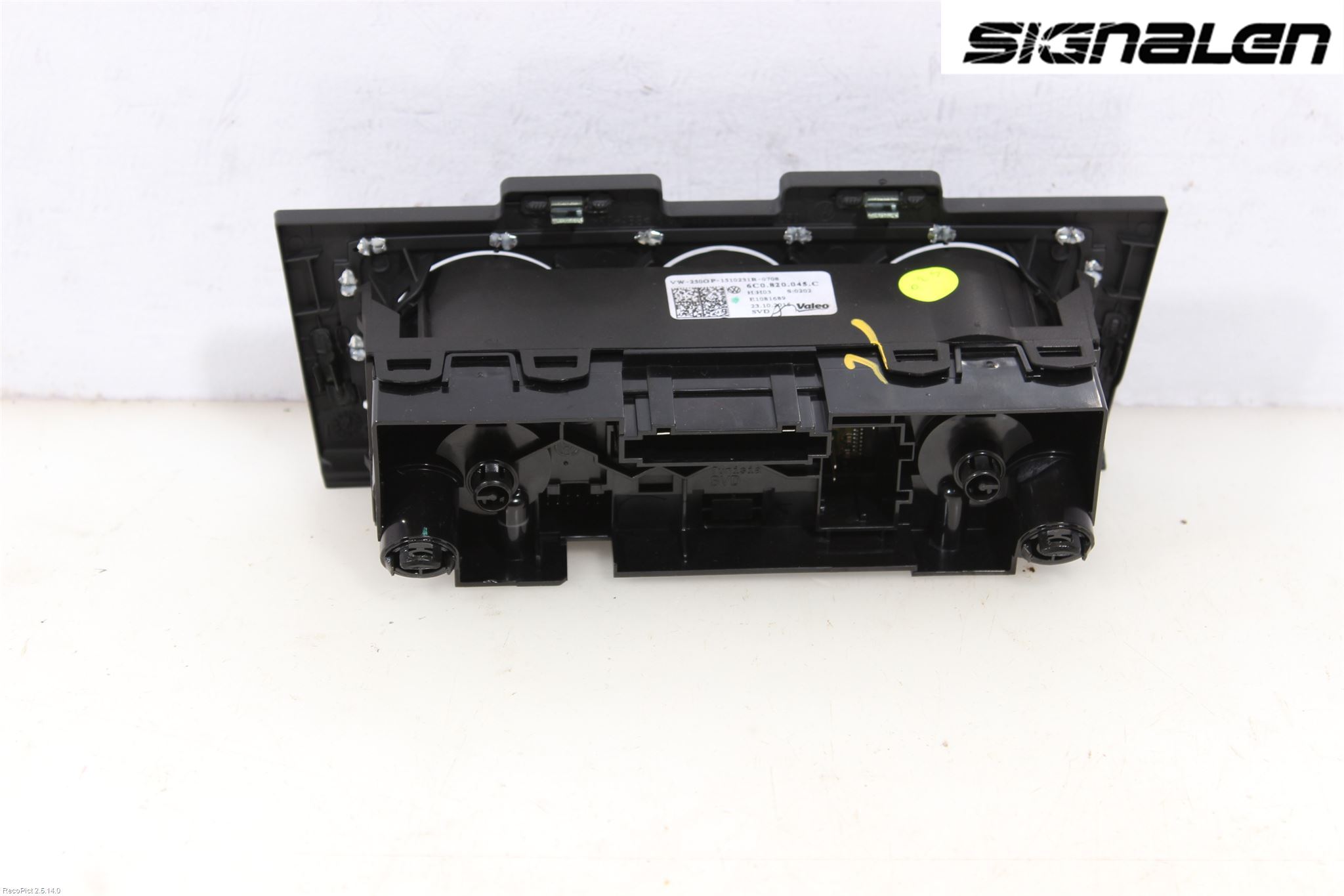 Volkswagen VW POLO 10-17 Varme Ac Betjening-Display