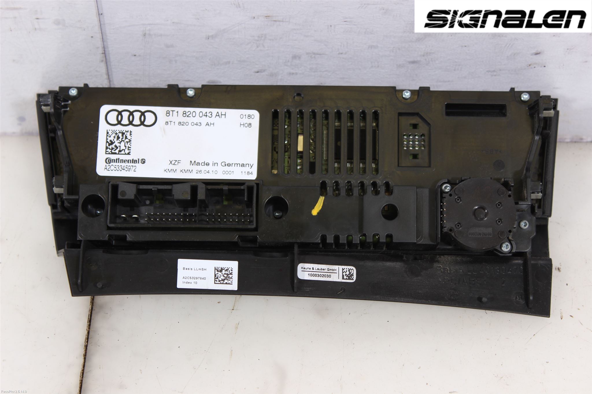 Audi A4/S4 08-11 Varme Ac Betjening-Display