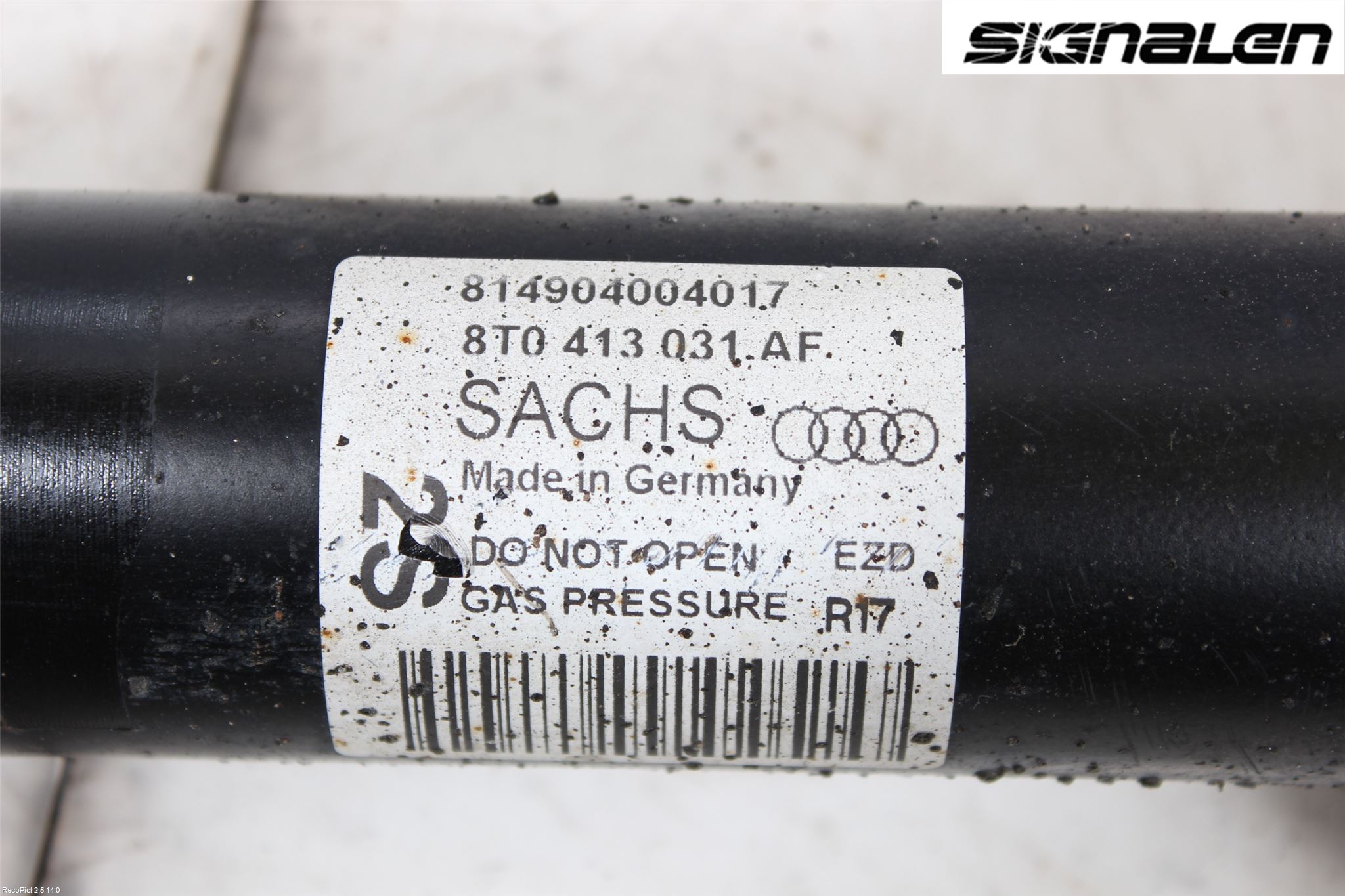 Audi A4/S4 08-11 Fjærbein Foran Høyre
