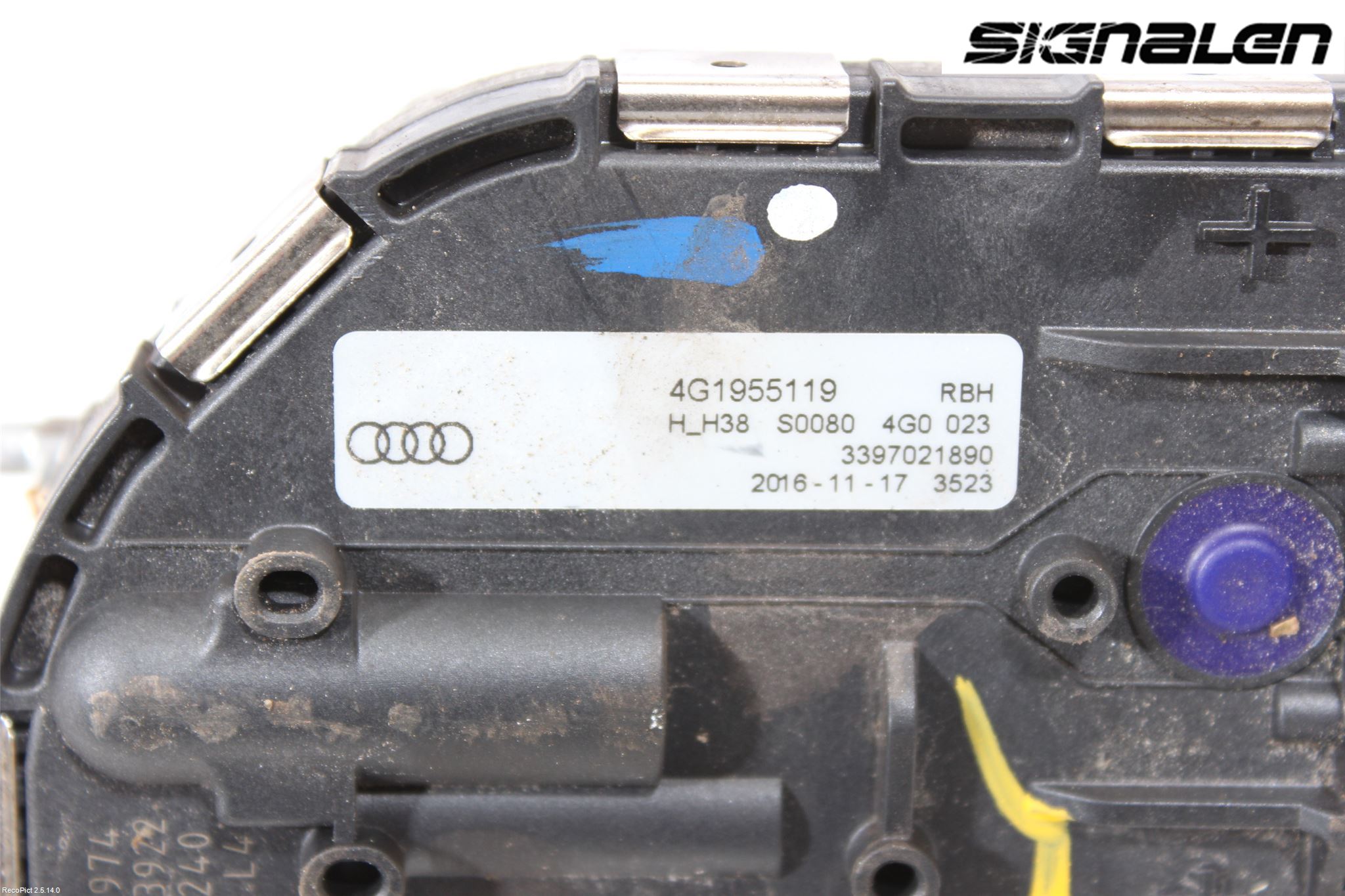 Audi A6 ALLROAD 12-18 Viskermotor Frontrute