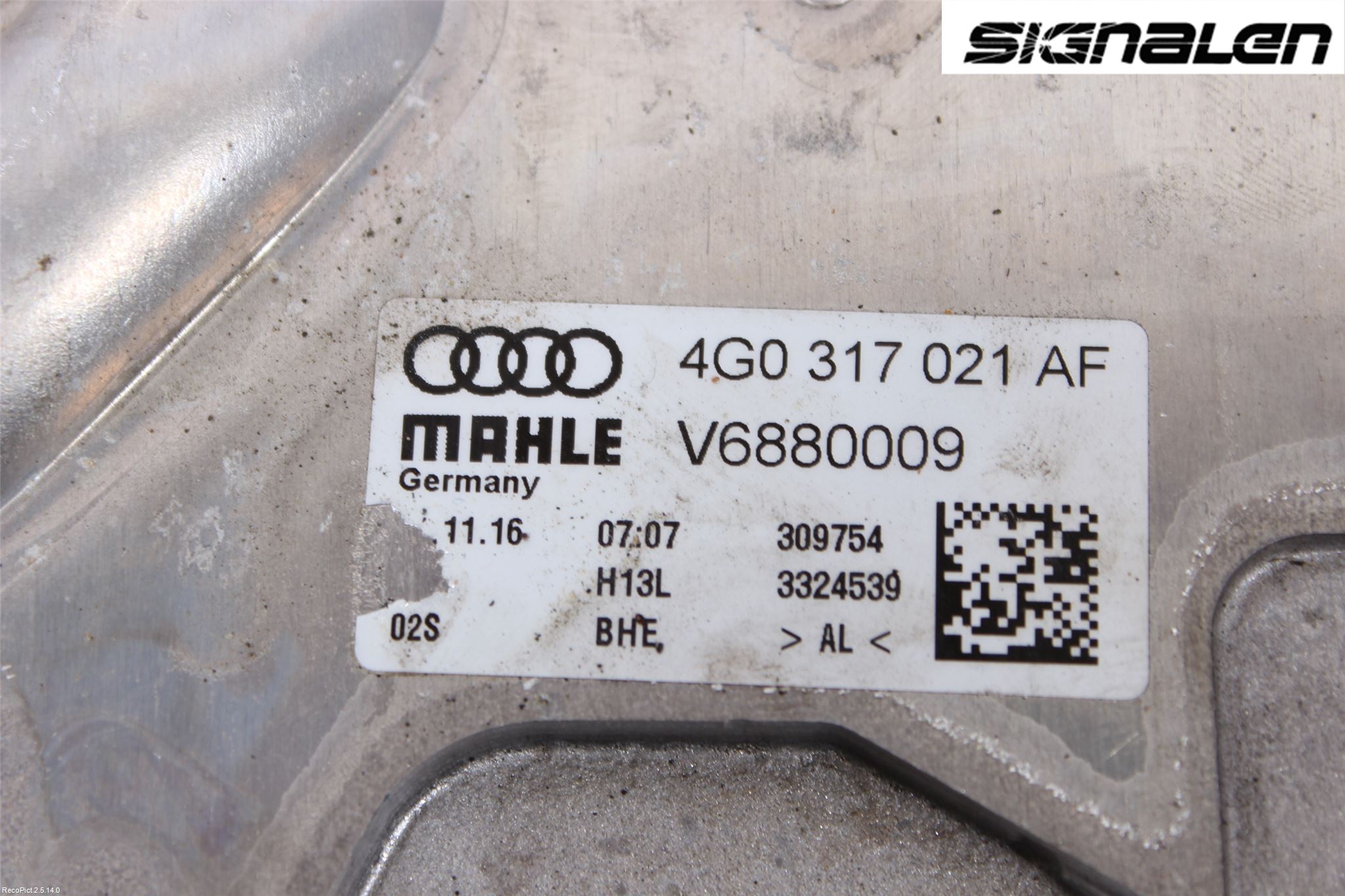 Audi A6 ALLROAD 12-18 Radiator Oljekjøler Automatgea