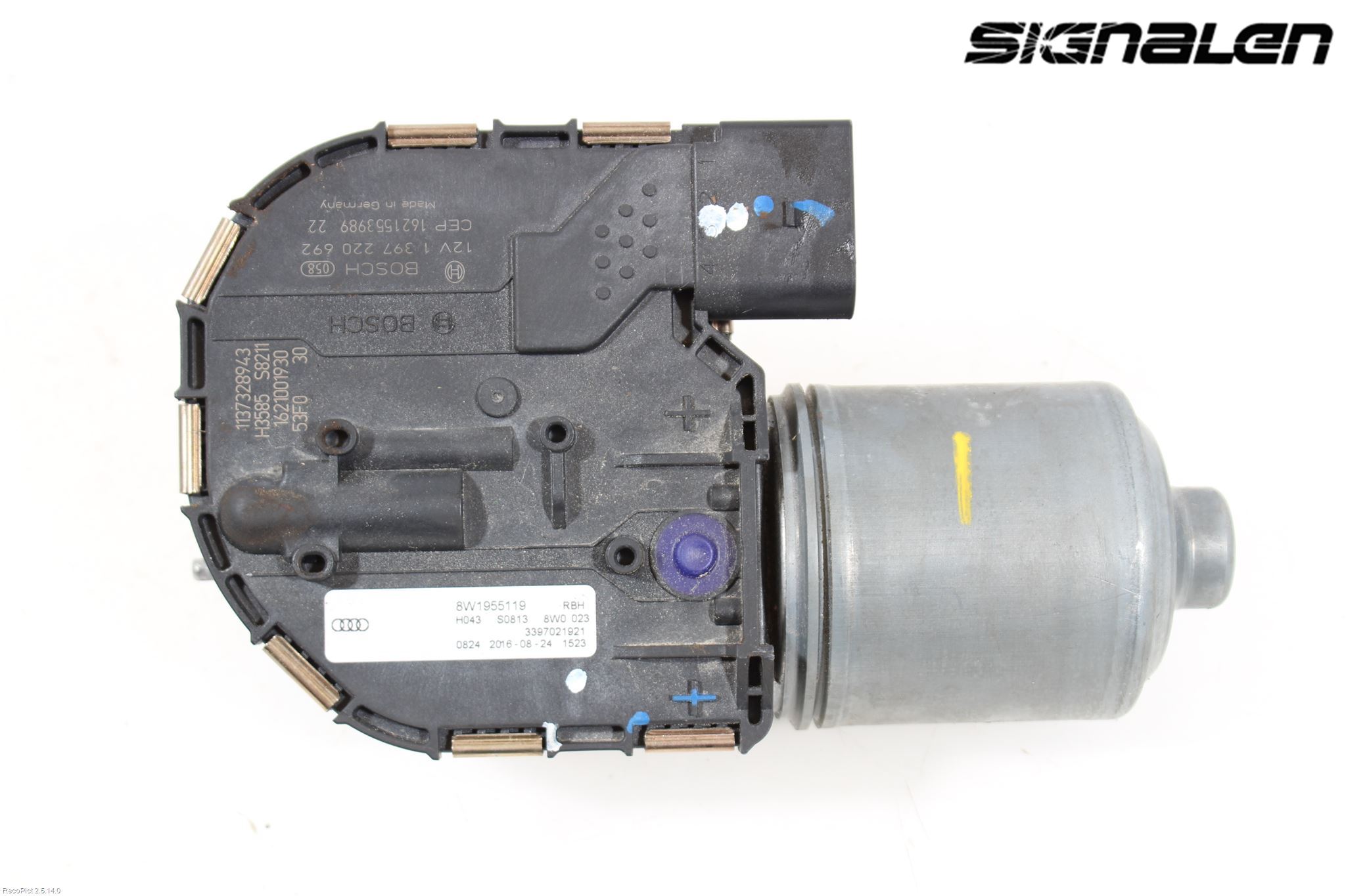 Audi A4/S4 B9 16-19 Viskermotor Frontrute