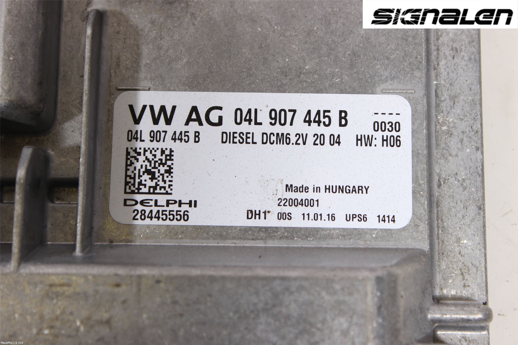 Volkswagen VW GOLF / E-GOLF VII 13-20 Styreenhet Innsprøytning