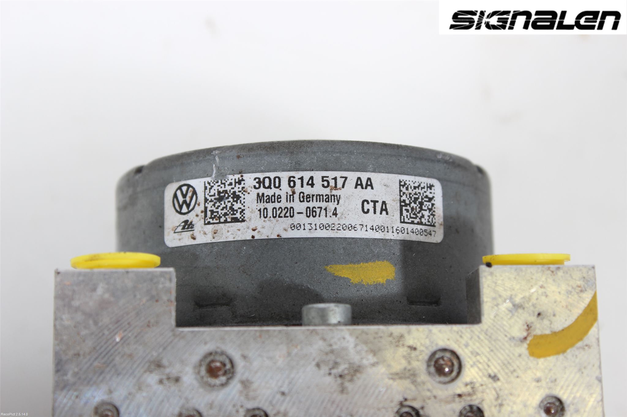 Volkswagen VW GOLF / E-GOLF VII 13-20 Abs Hydraulikkaggregat