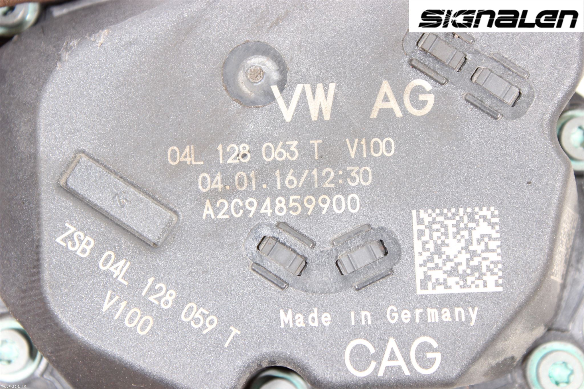 Volkswagen VW GOLF / E-GOLF VII 13-20 Inns Spjeldhus