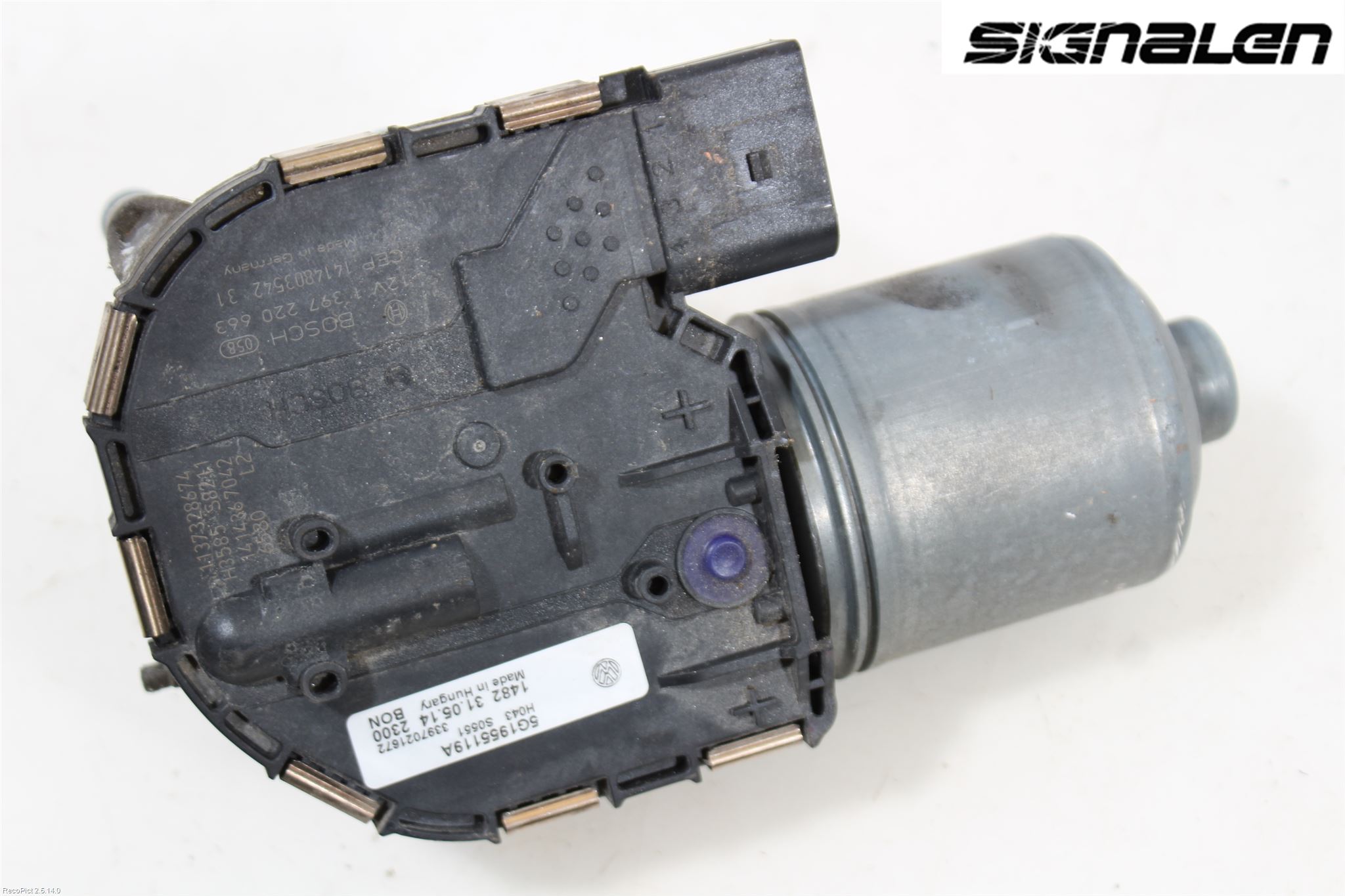 Volkswagen VW GOLF / E-GOLF VII 13-20 Viskermotor Frontrute