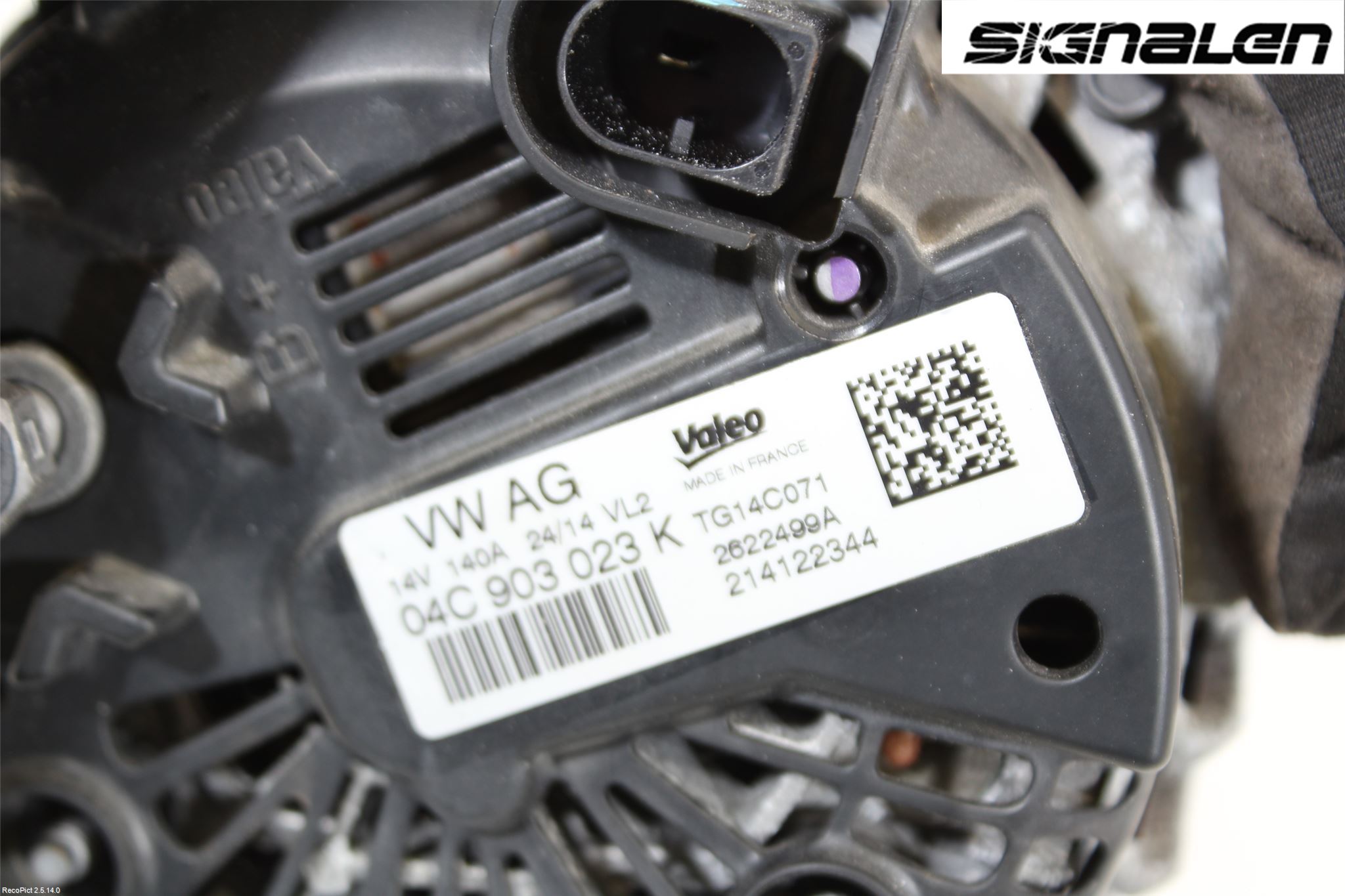 Volkswagen VW GOLF / E-GOLF VII 13-20 Dynamo