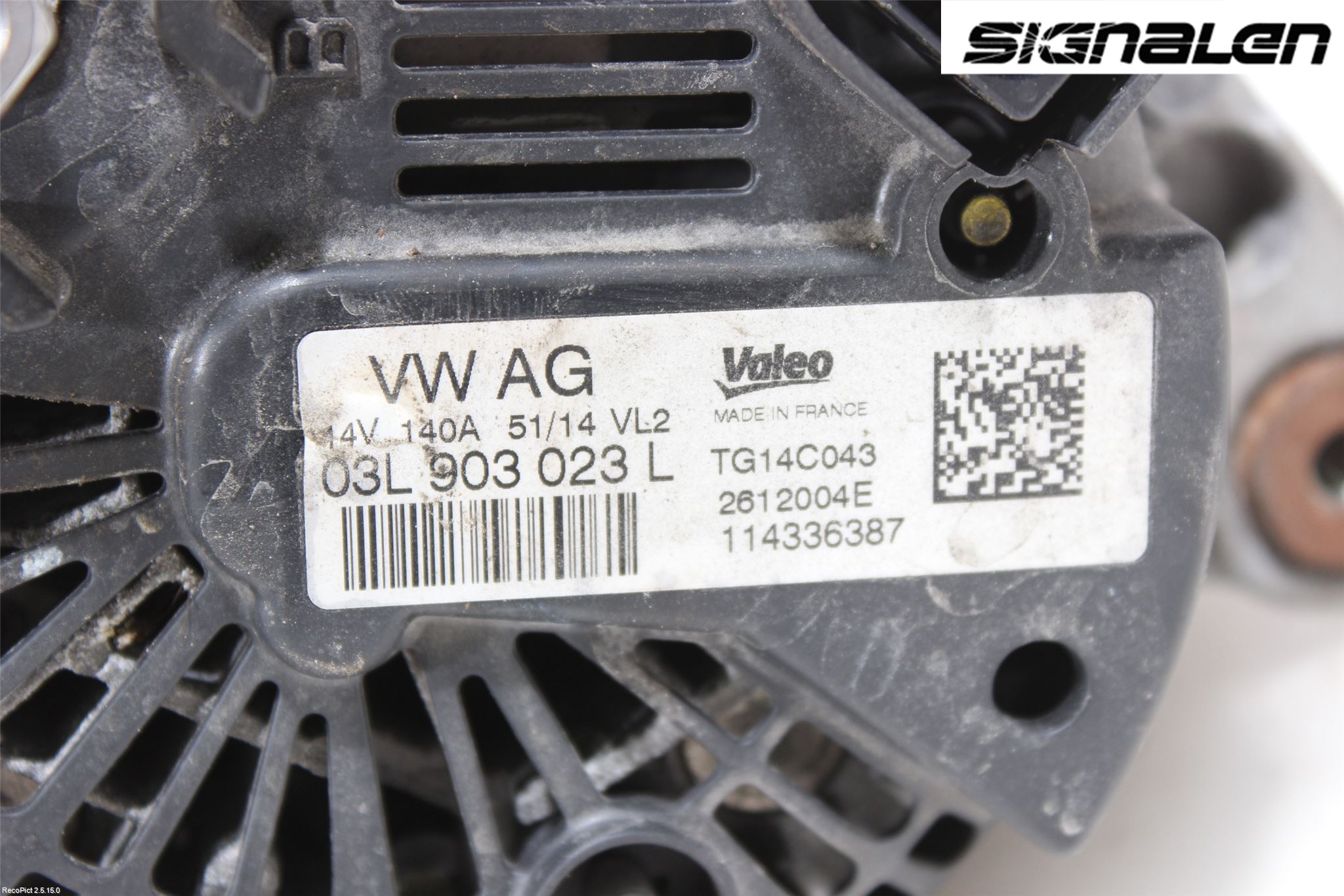 Skoda OCTAVIA (5E) 13-20 Dynamo