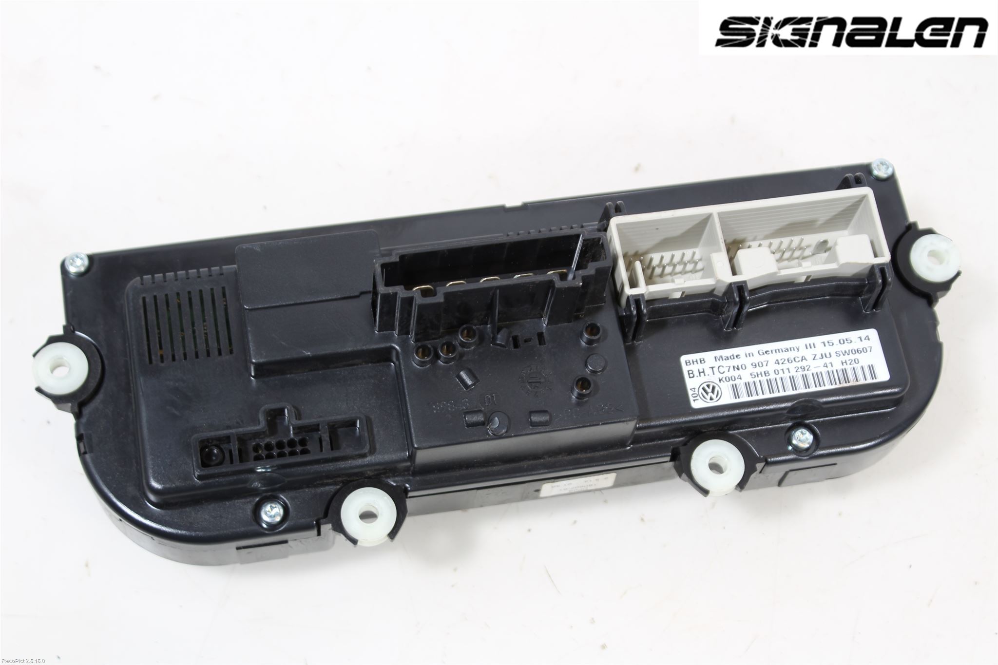 Volkswagen VW CADDY 11-15 Varme Ac Betjening-Display