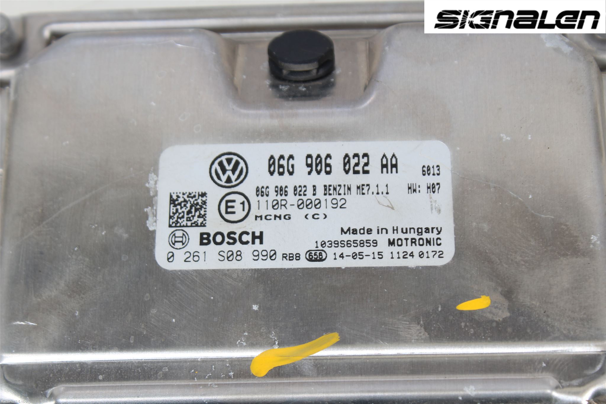 Volkswagen VW CADDY 11-15 Styreenhet Innsprøytning