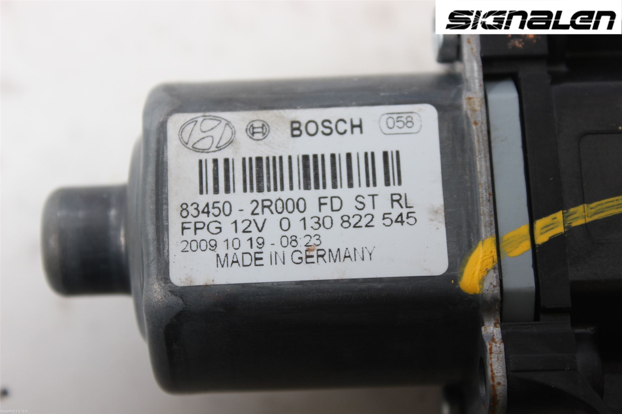 Hyundai i30 FD 07-12 Vindusheismotor