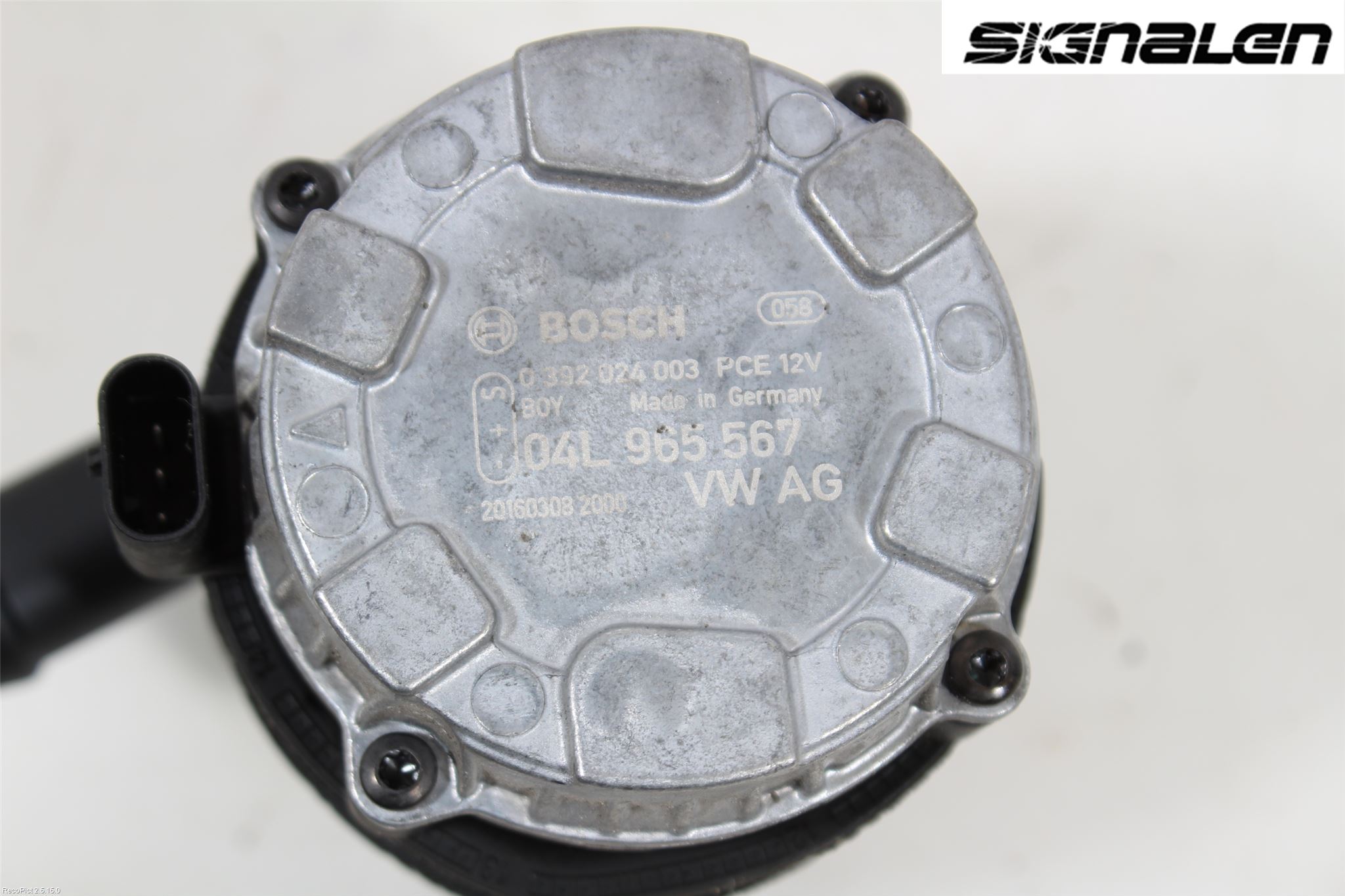 Volkswagen VW PASSAT 15-19 Varme Sirkulasjonspumpe