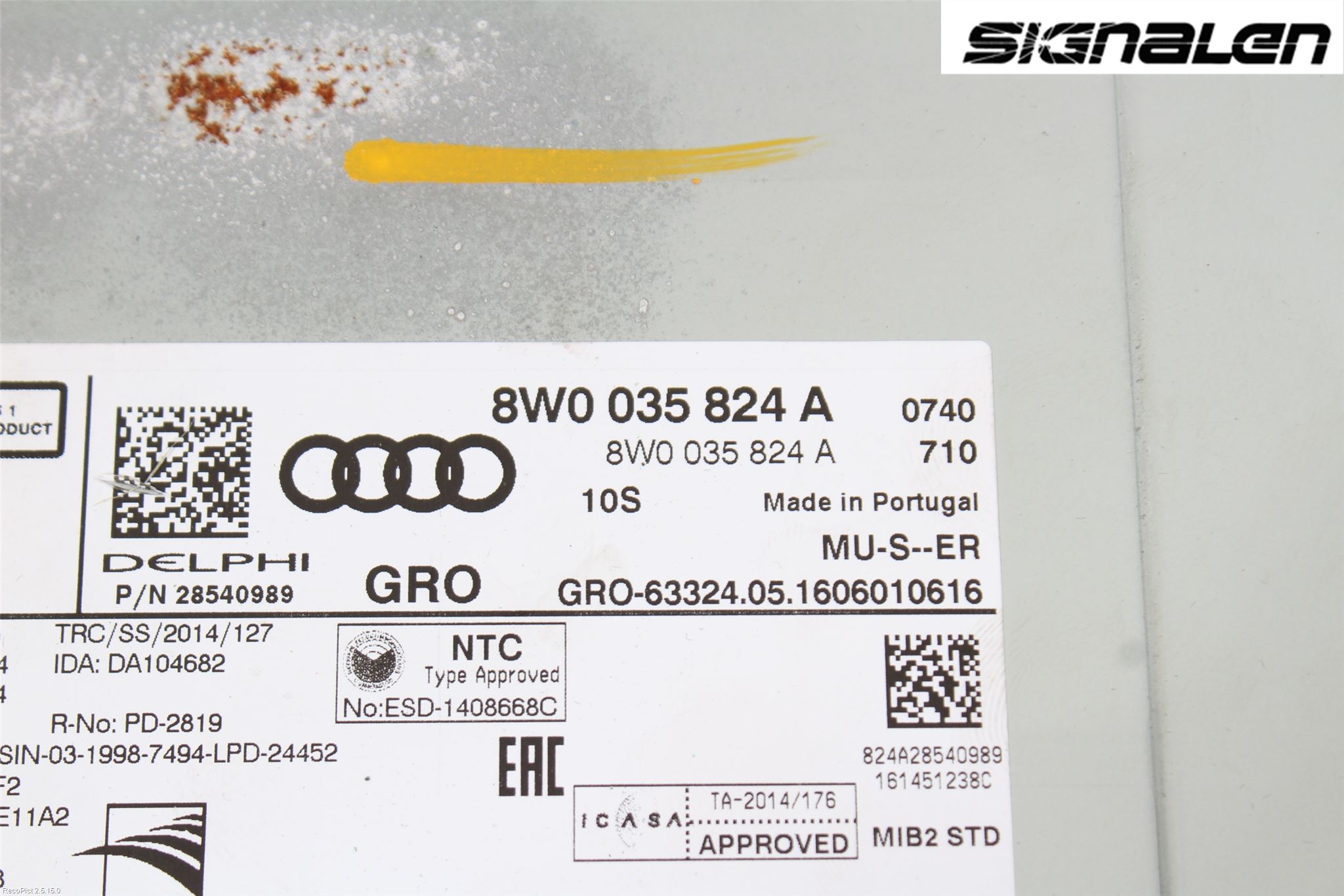 Audi A4/S4 B9 16-19 Stereo Radio