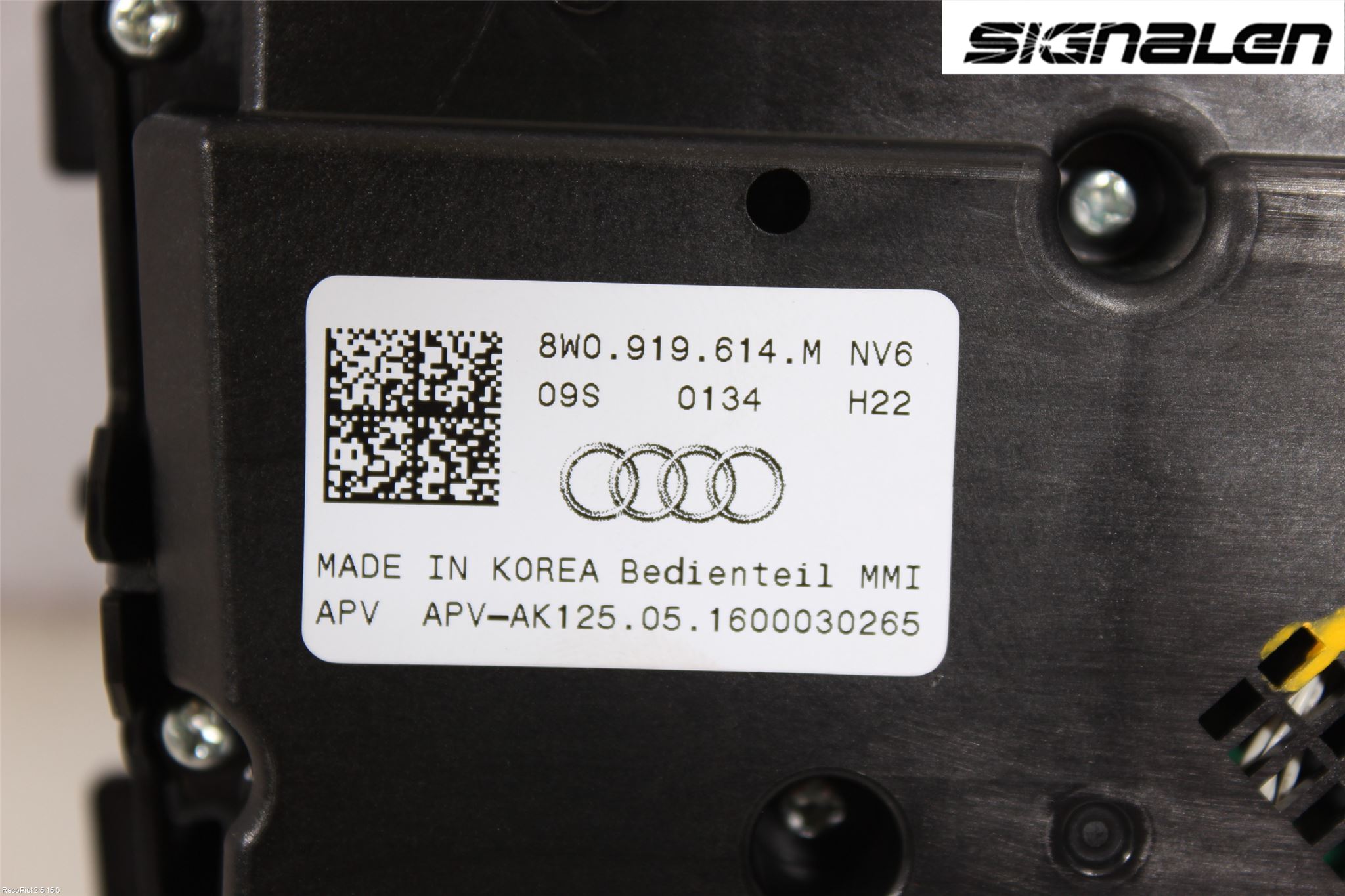 Audi A4/S4 B9 16-19 Stereo Radio Med Cd