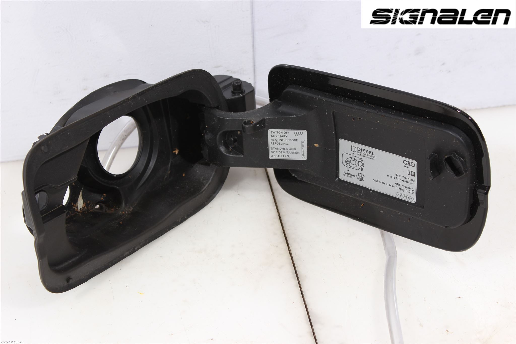 Audi A4/S4 B9 16-19 Drivstoff Tankluke