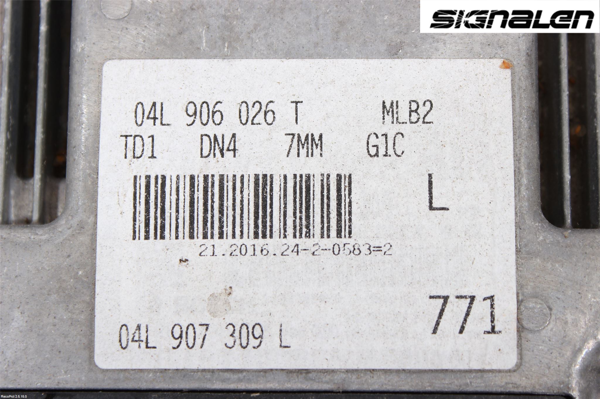 Audi A4/S4 B9 16-19 Styreenhet Innsprøytning
