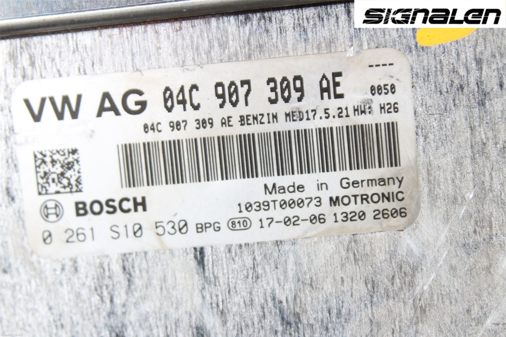 Volkswagen VW GOLF / E-GOLF VII 13-20 Styreenhet Innsprøytning