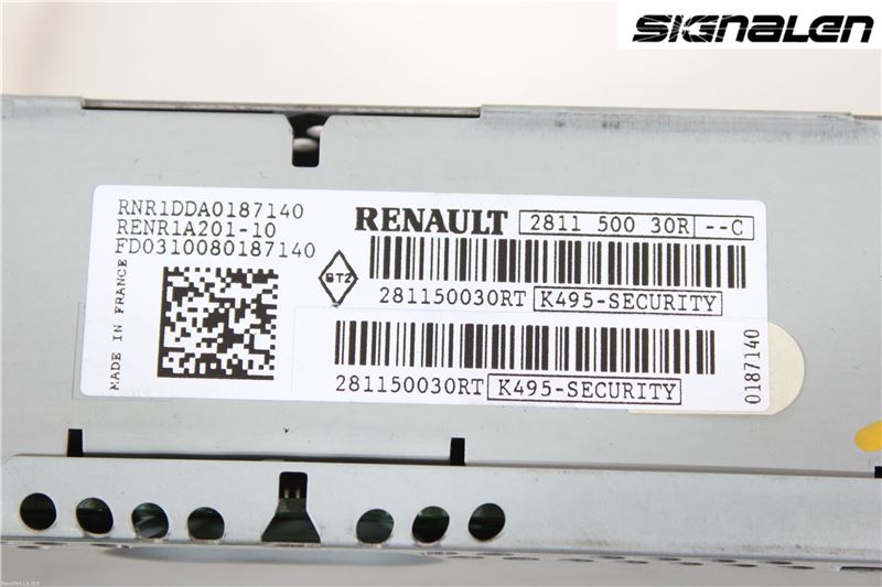 Renault MEGANE III 09-15 Stereo Radio