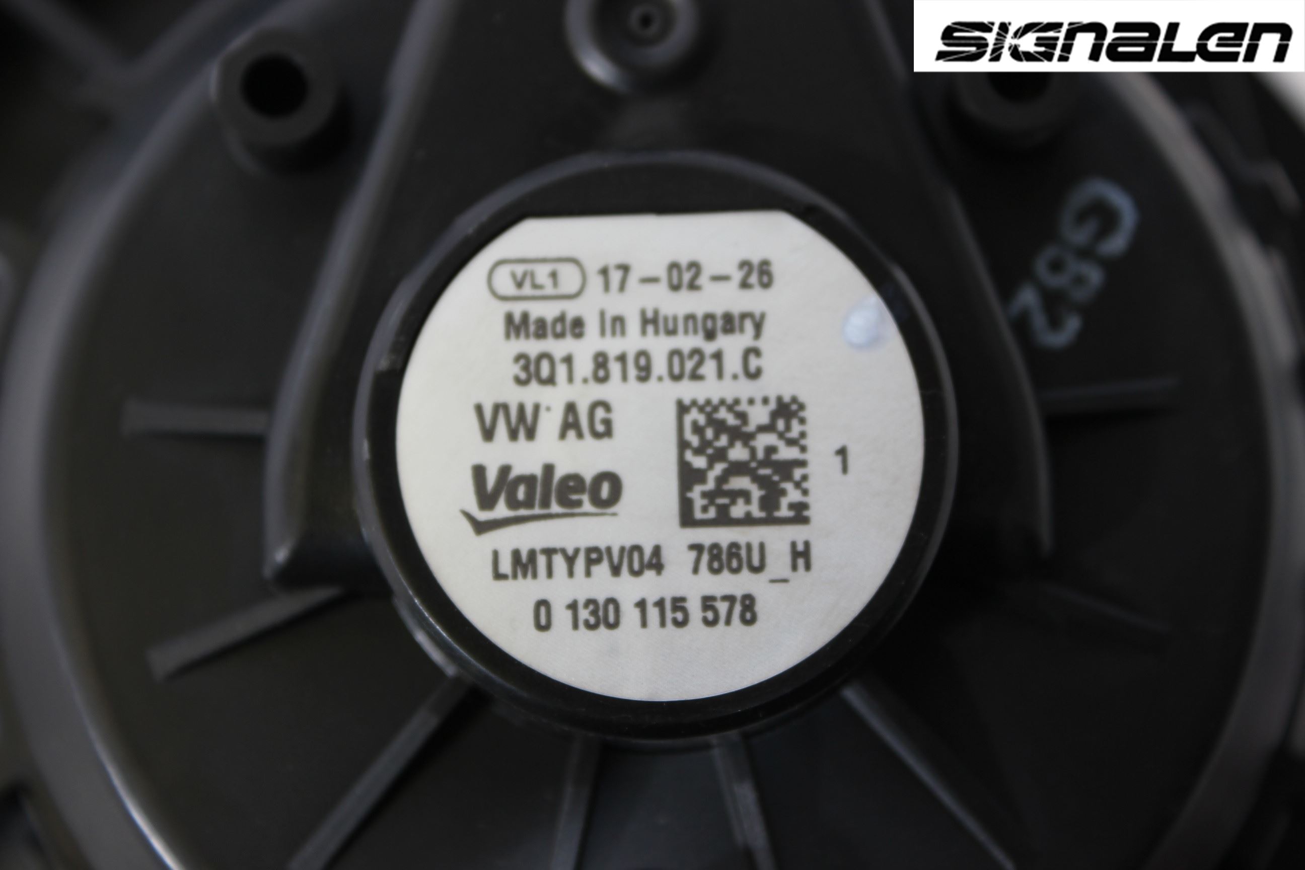 Volkswagen VW TIGUAN 16-24 Varmeapparat Viftemotor