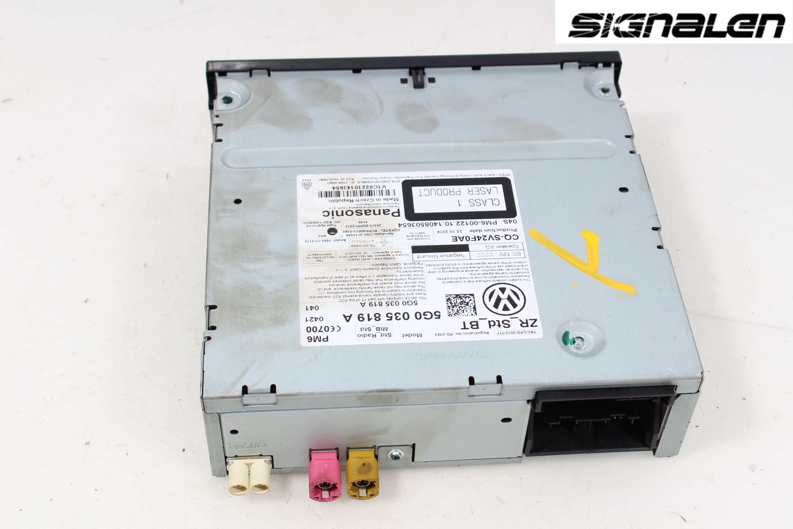 Volkswagen VW GOLF / E-GOLF VII 13-20 Stereo Radio