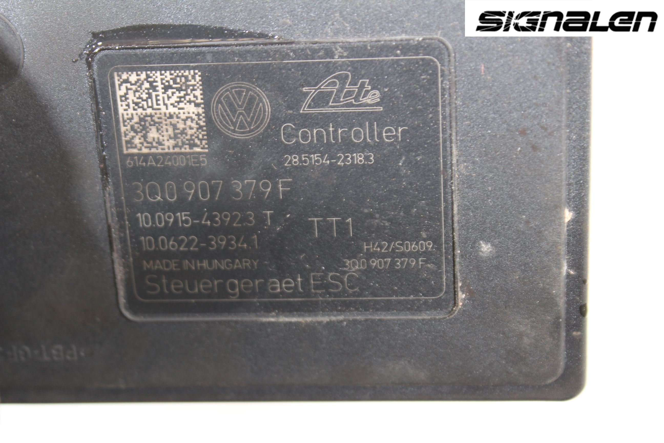 Volkswagen VW GOLF / E-GOLF VII 13-20 Abs Hydraulikkaggregat