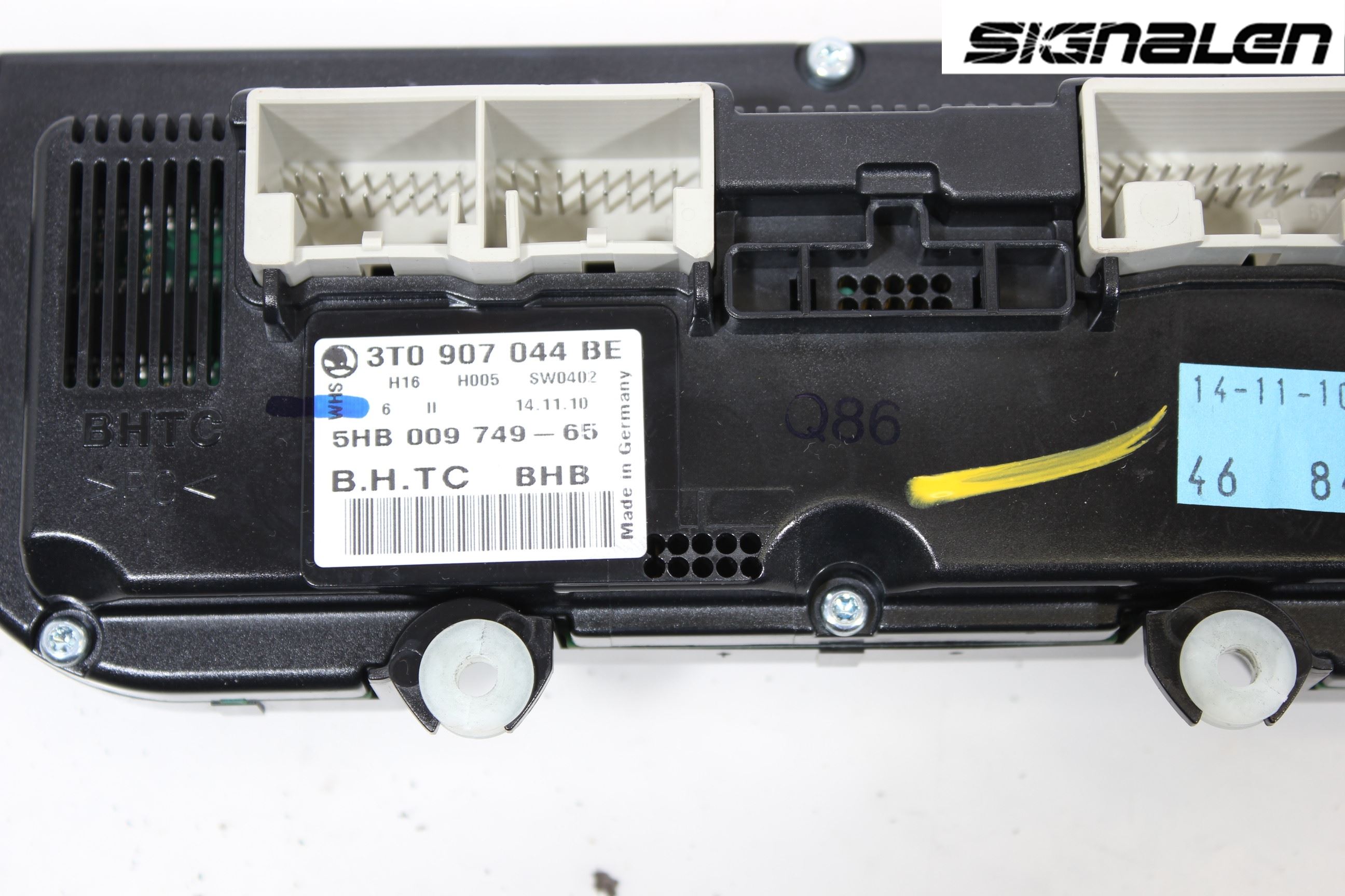 Skoda OCTAVIA (1Z) 05-13 Varme Ac Betjening-Display