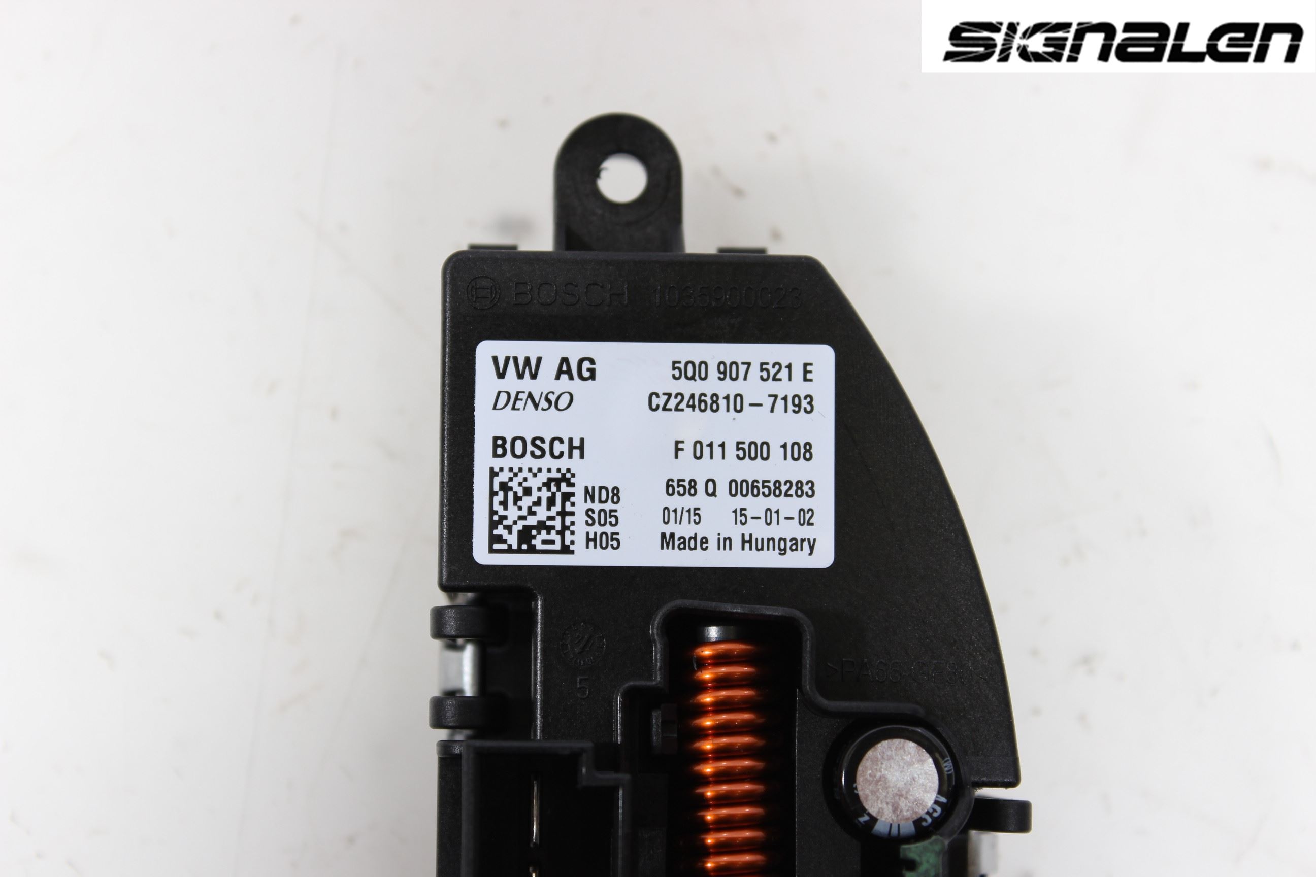 Volkswagen VW GOLF / E-GOLF VII 13-20 Varmeapparat Viftemotstand