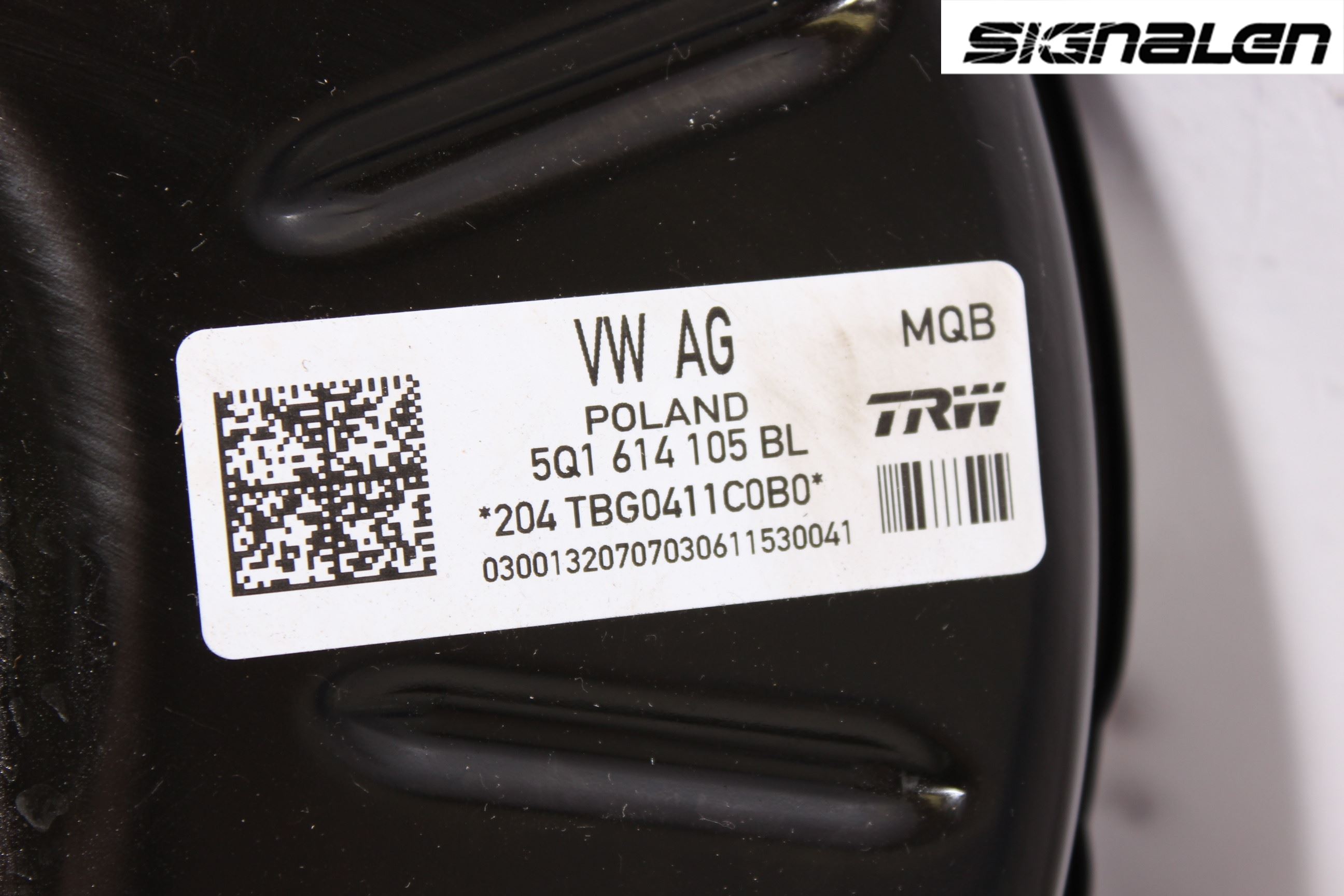Volkswagen VW GOLF / E-GOLF VII 13-20 Bremseservo
